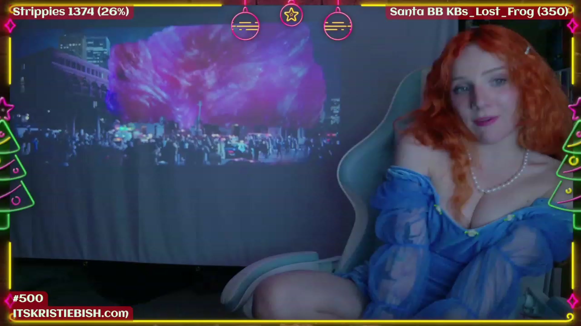 Gallery image thumbnail from Kristiemas's myfreecams stream on, 12/29/2023, 08:15 image 4 of 20