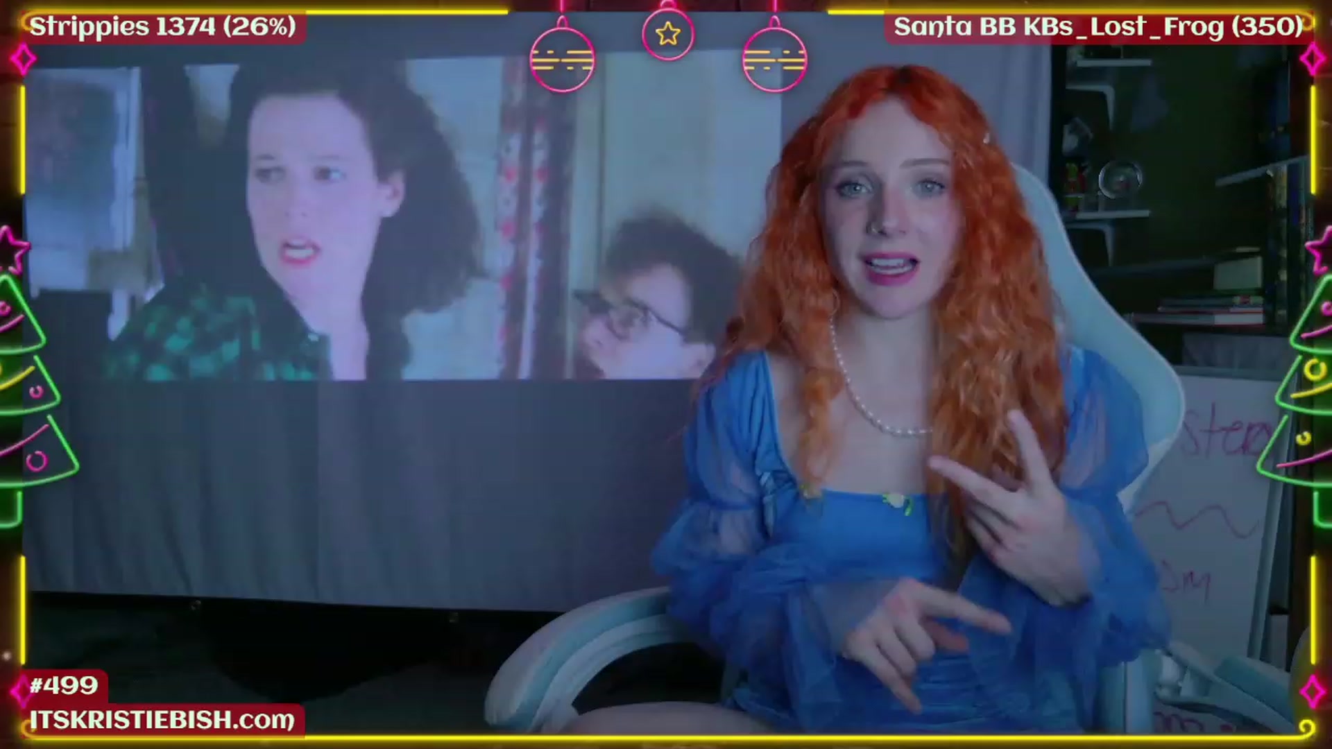 Gallery image thumbnail from Kristiemas's myfreecams stream on, 12/29/2023, 08:15 image 2 of 20