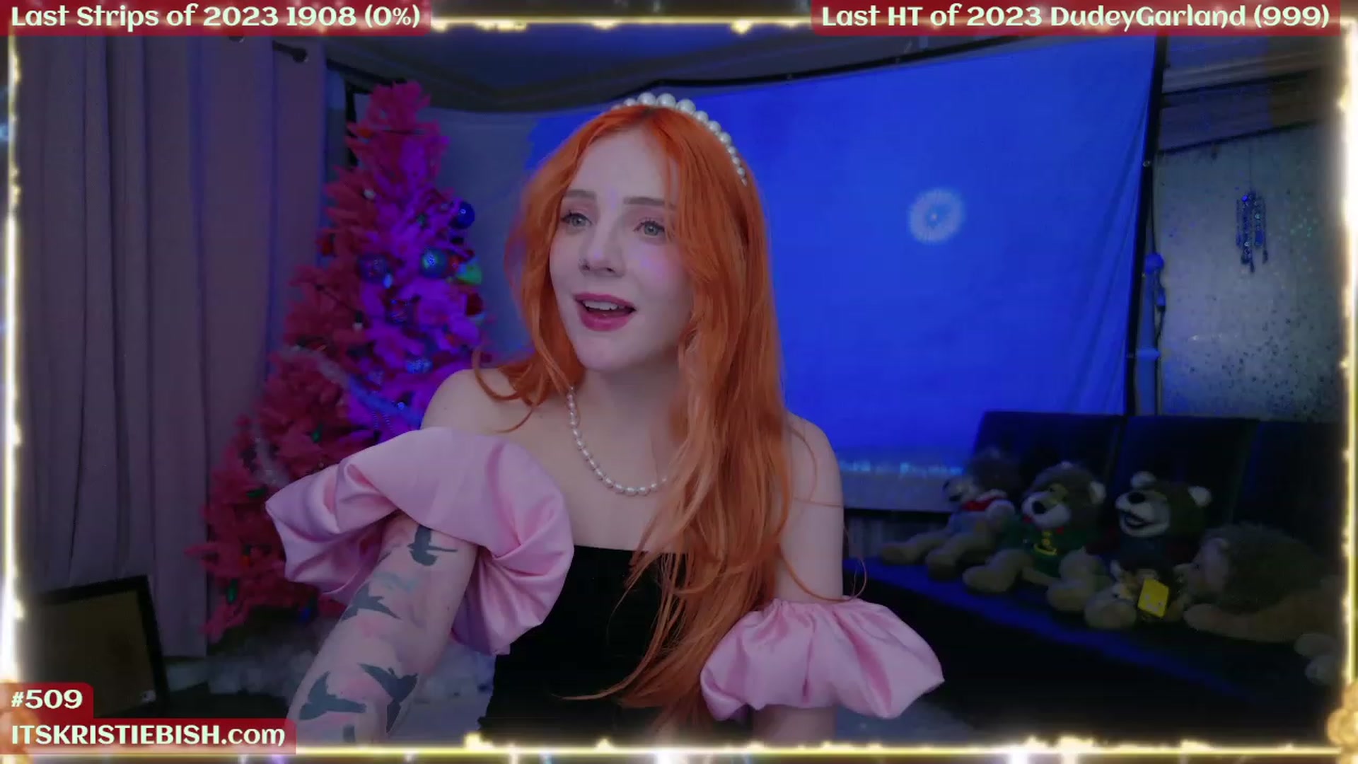 Gallery image thumbnail from Kristiemas's myfreecams stream on, 01/01/2024, 08:09 image 13 of 20