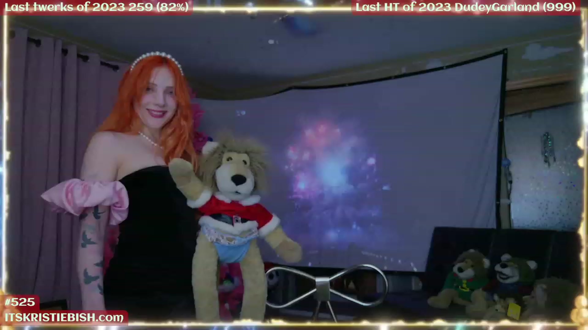 Gallery image thumbnail from Kristiemas's myfreecams stream on, 01/01/2024, 08:09 image 10 of 20