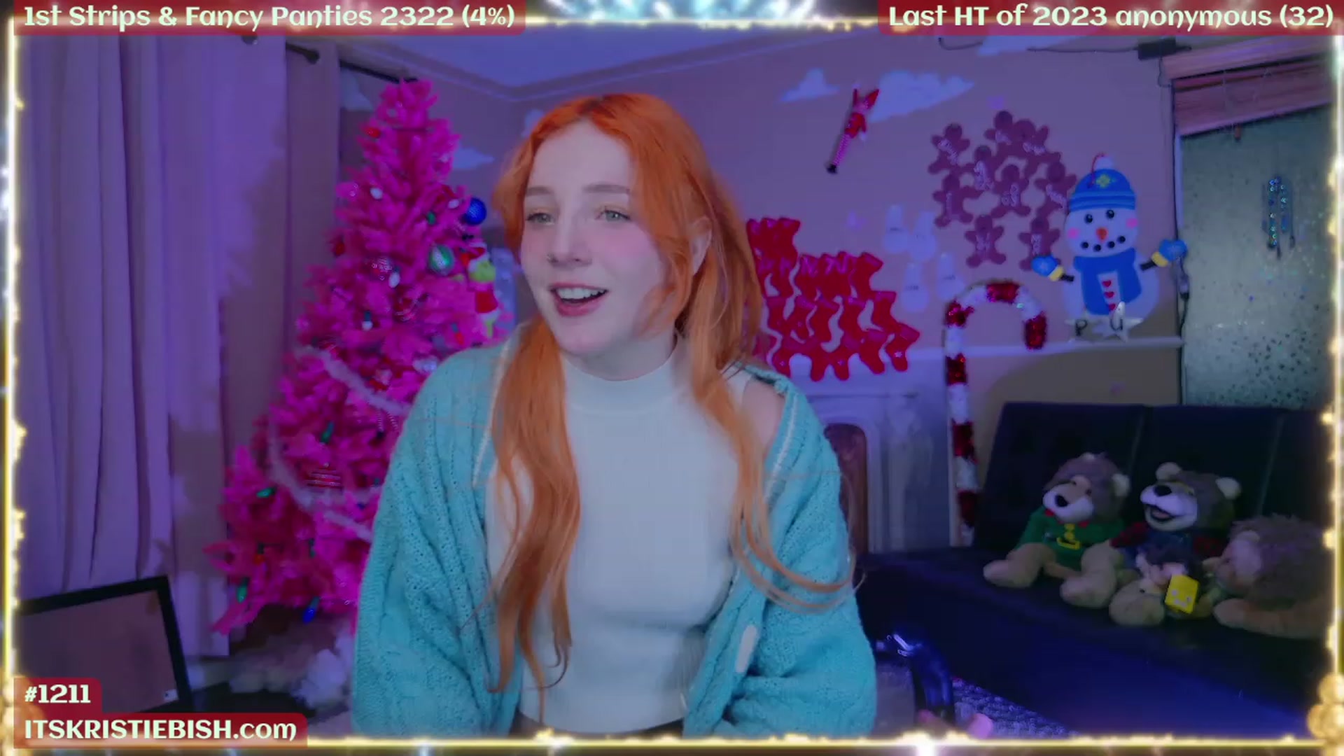Gallery image thumbnail from Kristiemas's myfreecams stream on, 01/02/2024, 06:38 image 10 of 20
