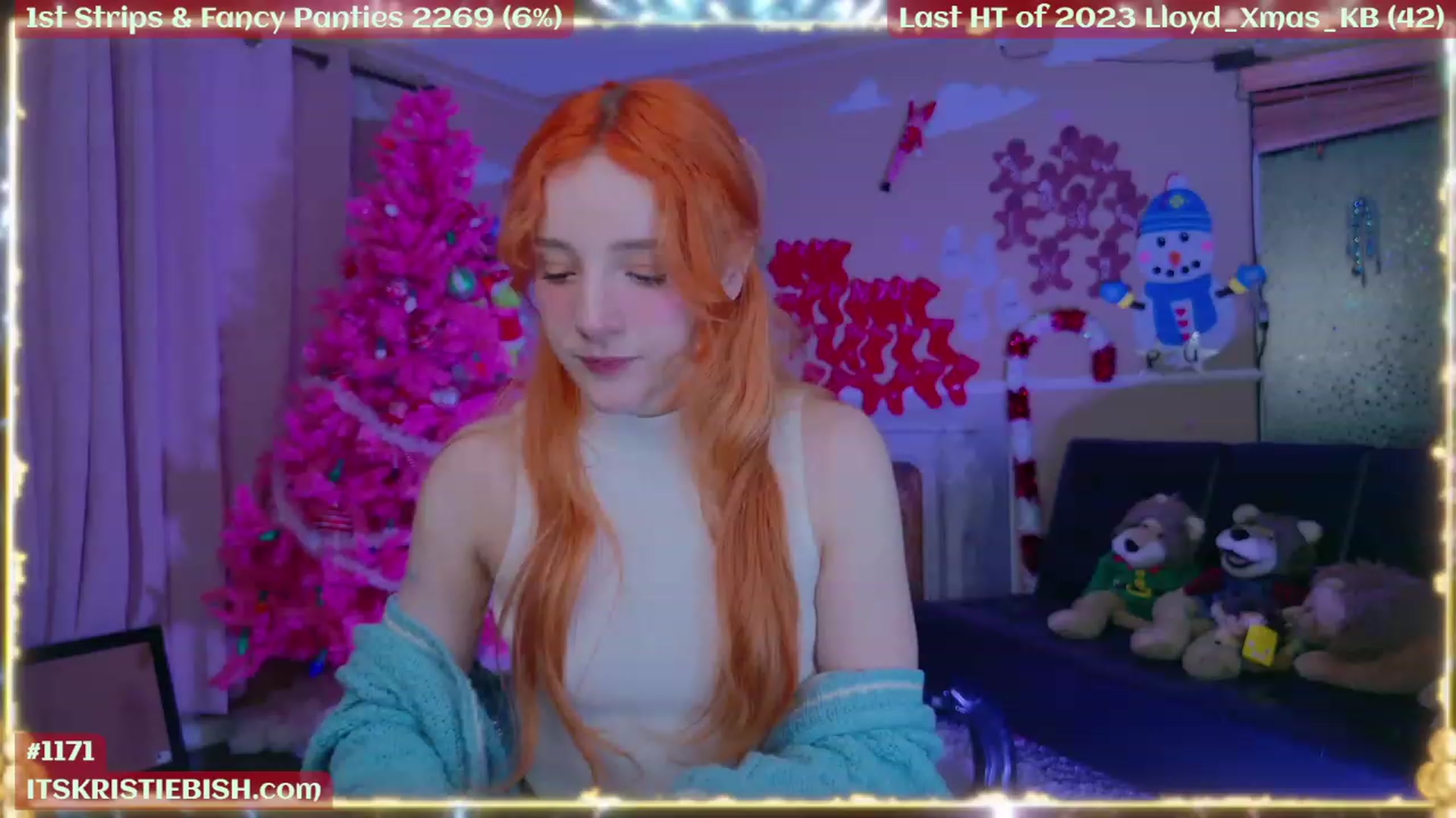 Gallery image thumbnail from Kristiemas's myfreecams stream on, 01/02/2024, 06:38 image 15 of 20
