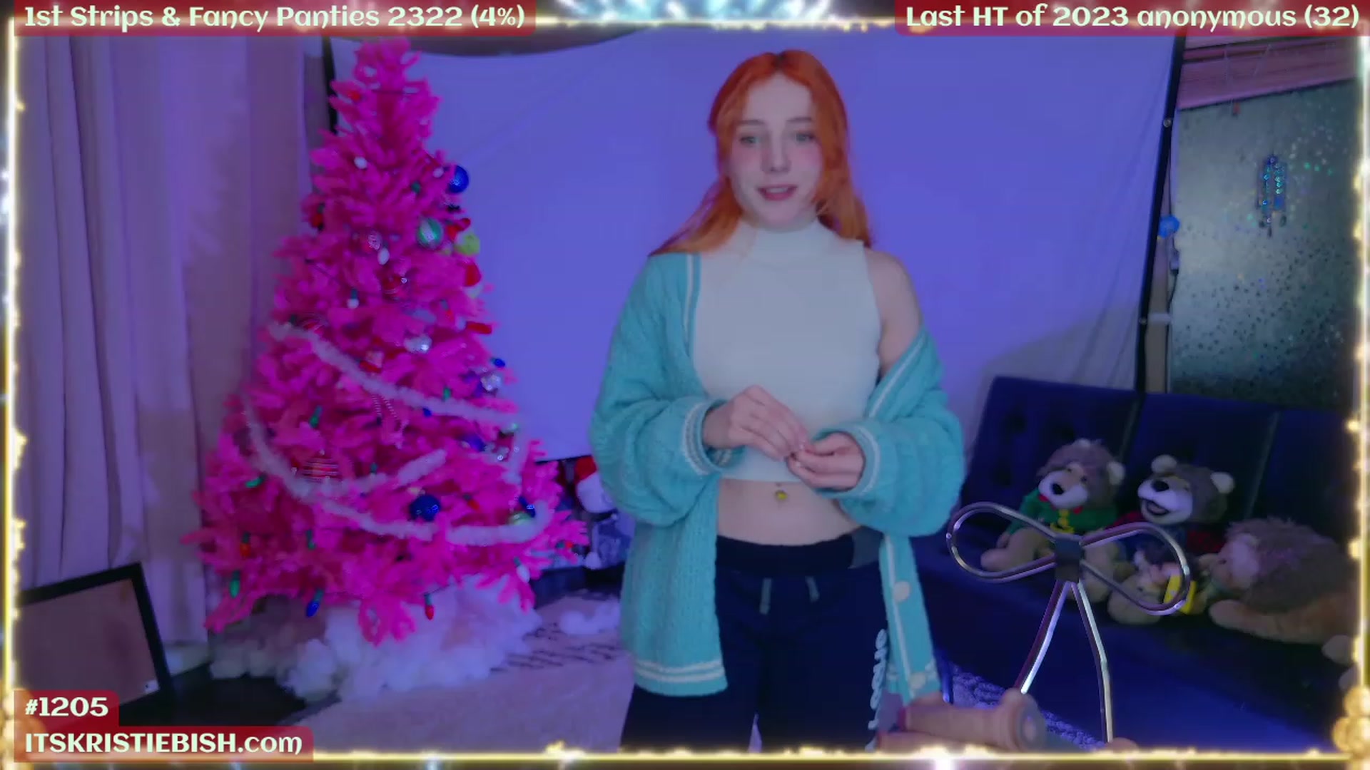 Gallery image thumbnail from Kristiemas's myfreecams stream on, 01/02/2024, 06:38 image 8 of 20