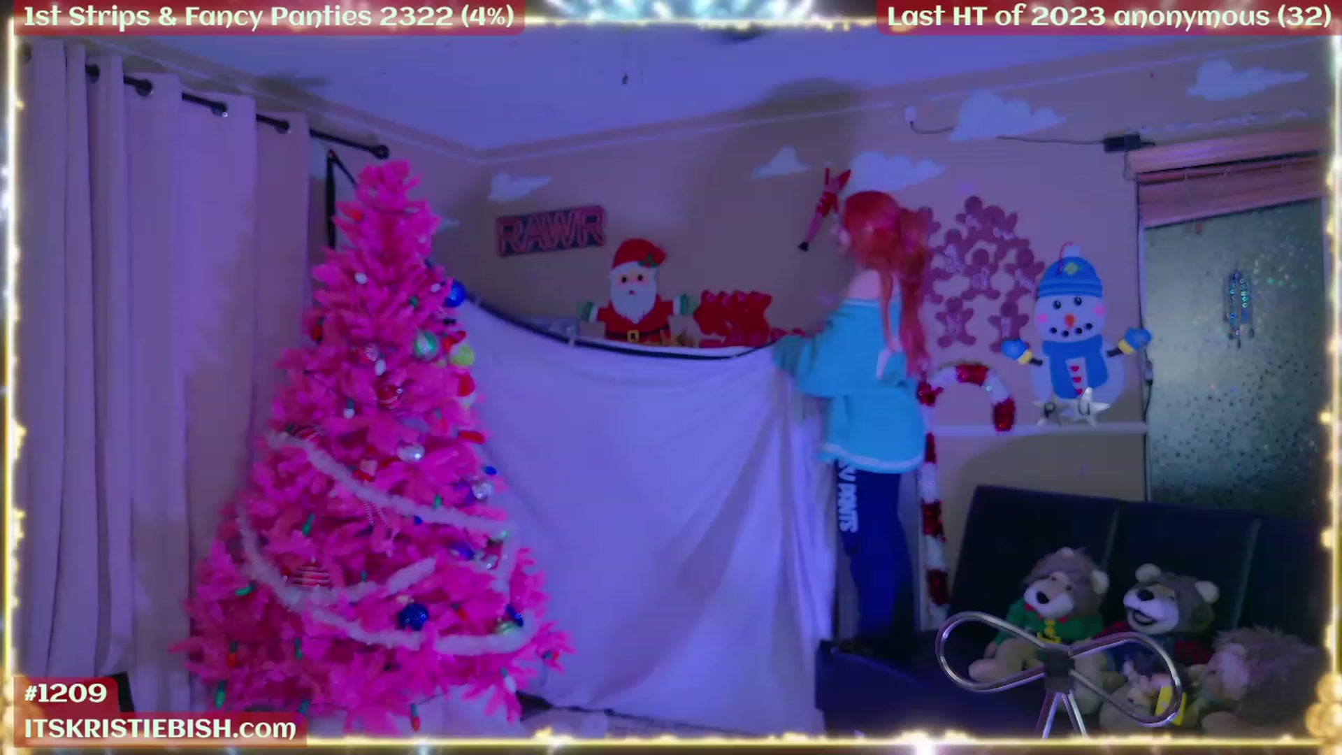 Gallery image thumbnail from Kristiemas's myfreecams stream on, 01/02/2024, 06:38 image 9 of 20