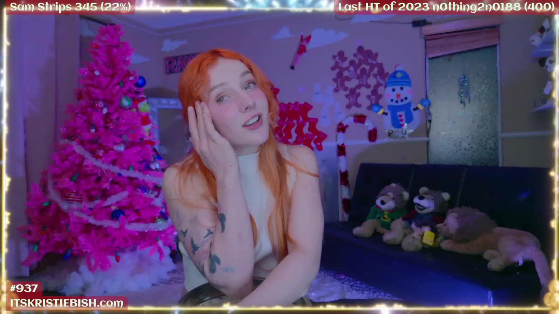 Gallery image thumbnail from Kristiemas's myfreecams stream on, 01/02/2024, 07:20 image 14 of 20