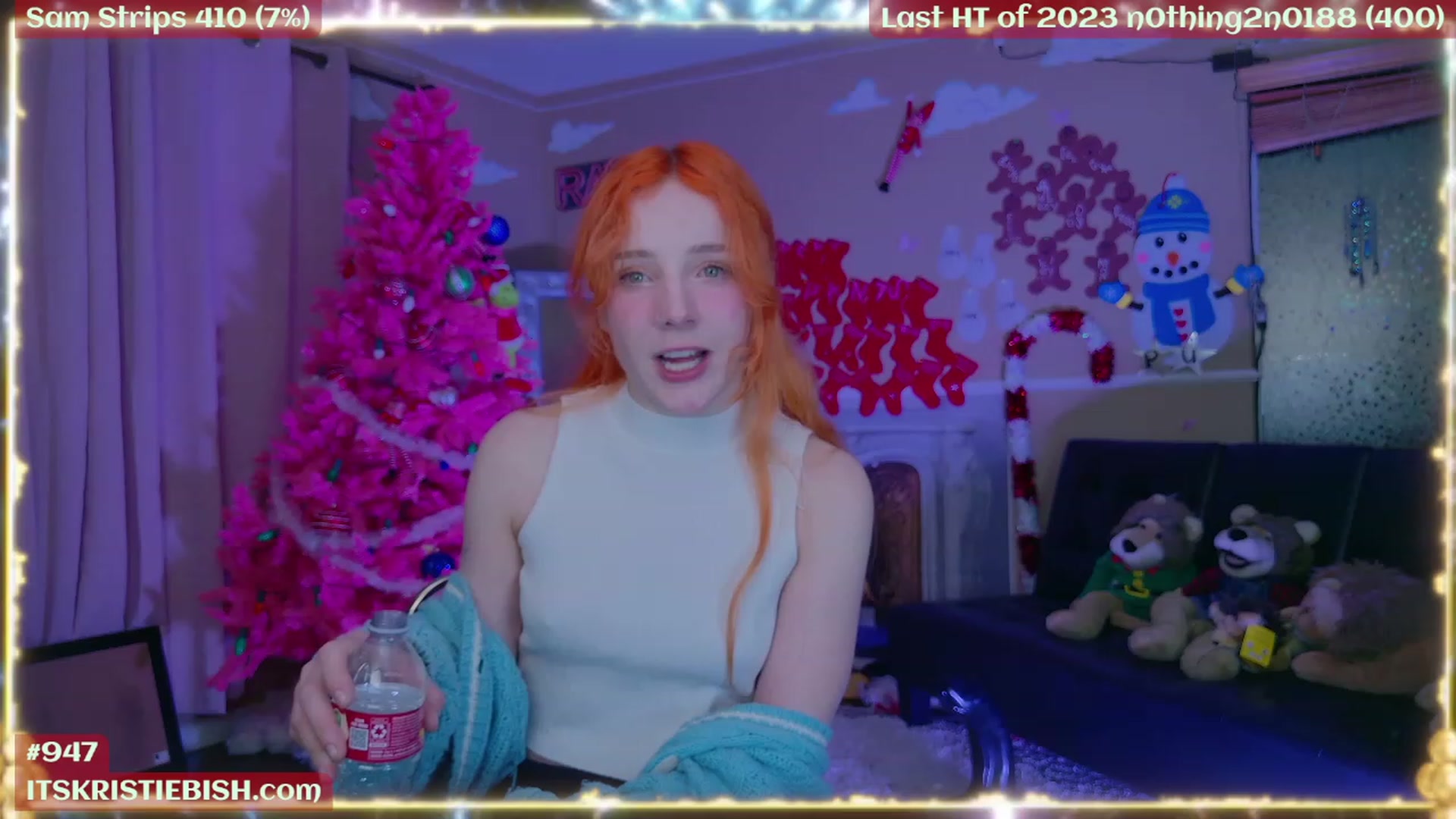 Gallery image thumbnail from Kristiemas's myfreecams stream on, 01/02/2024, 07:20 image 1 of 20