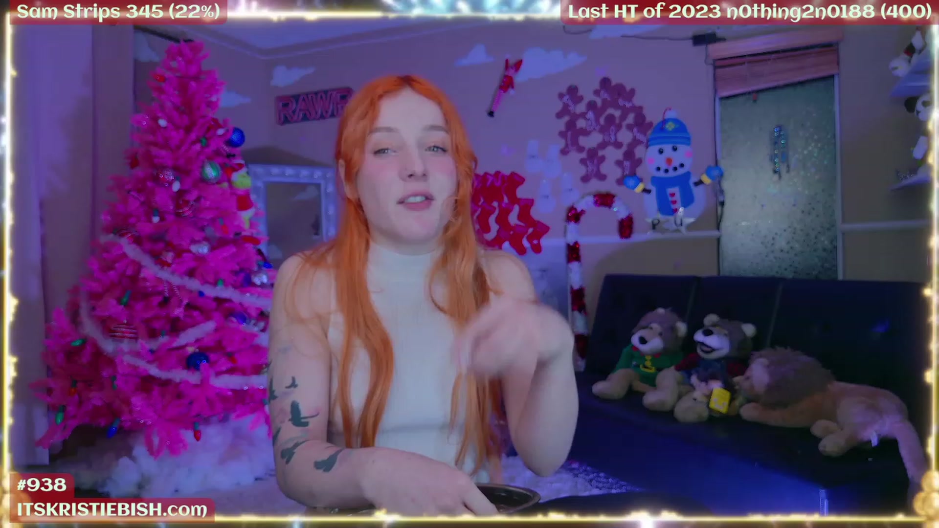 Gallery image thumbnail from Kristiemas's myfreecams stream on, 01/02/2024, 07:20 image 15 of 20