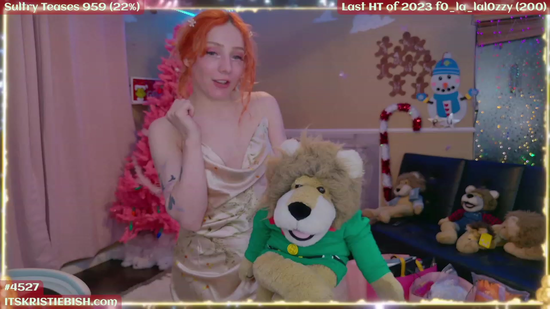 Gallery image thumbnail from Kristiemas's myfreecams stream on, 01/09/2024, 06:40 image 5 of 20
