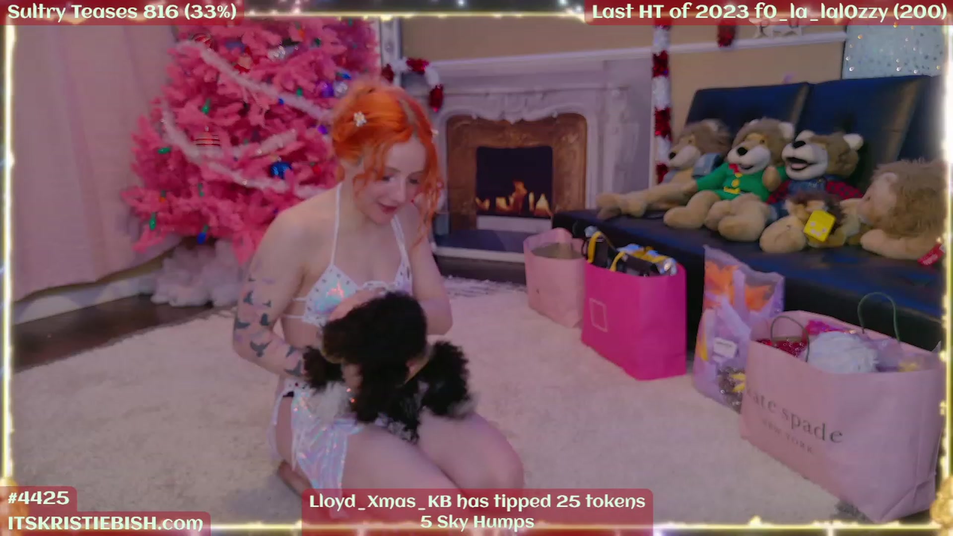 Gallery image thumbnail from Kristiemas's myfreecams stream on, 01/09/2024, 06:40 image 18 of 20