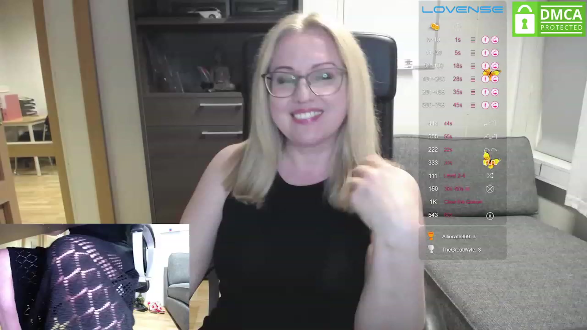 Gallery image thumbnail from KristinaKeshh's myfreecams stream on, 07/03/2023, 21:55 image 1 of 20