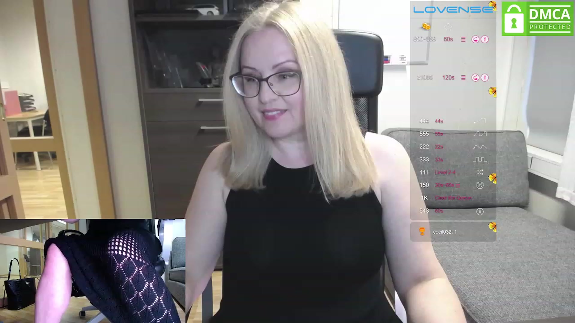 Gallery image thumbnail from KristinaKeshh's myfreecams stream on, 07/05/2023, 19:30 image 9 of 20