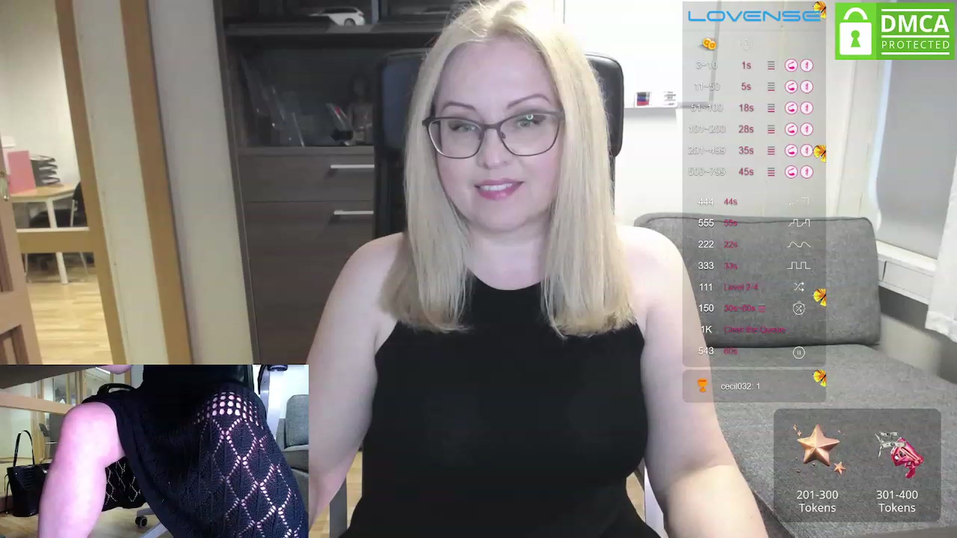 Gallery image thumbnail from KristinaKeshh's myfreecams stream on, 07/05/2023, 19:30 image 1 of 20