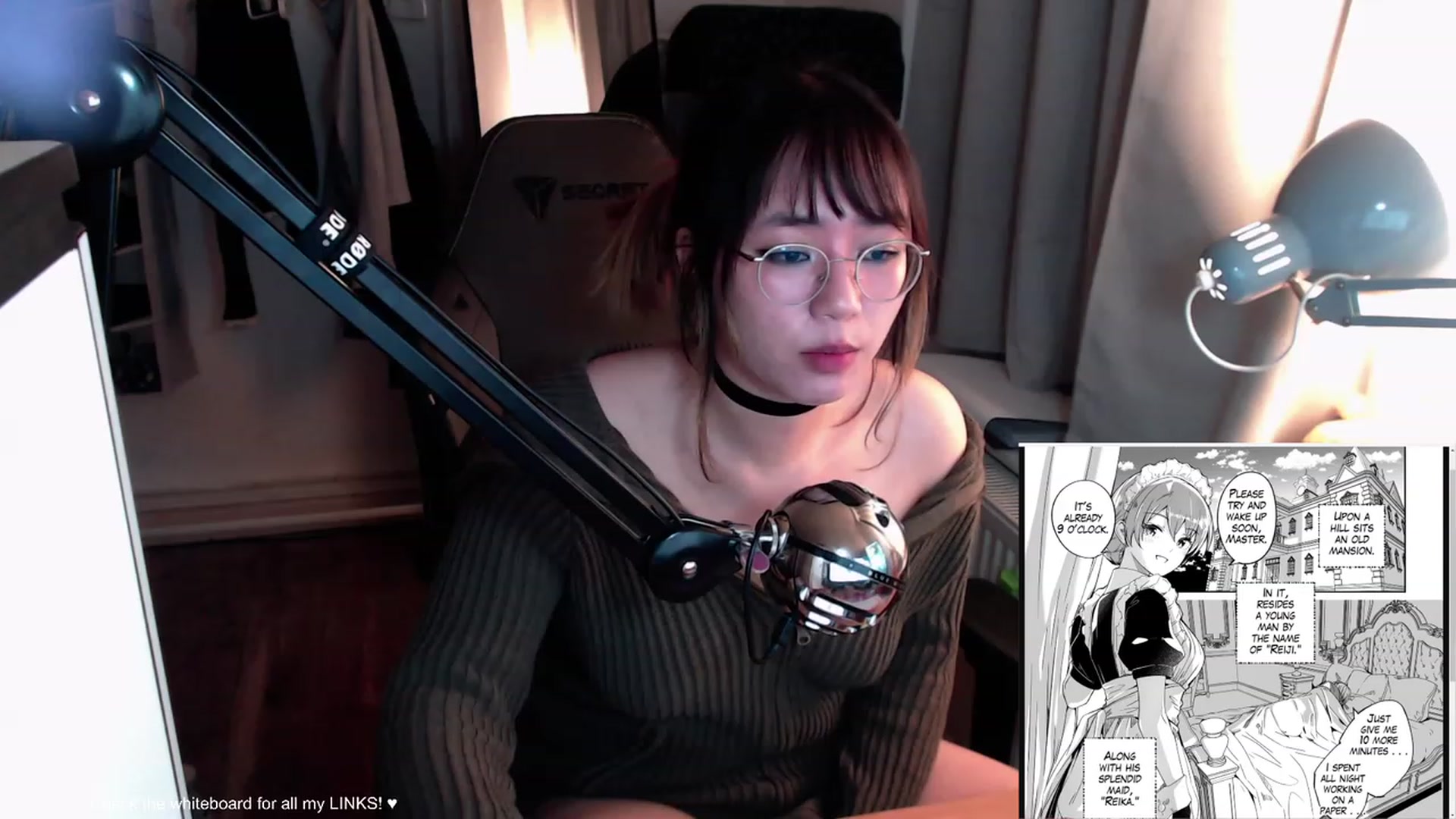 Gallery image thumbnail from Kuromin's myfreecams stream on, 08/03/2023, 20:25 image 5 of 20