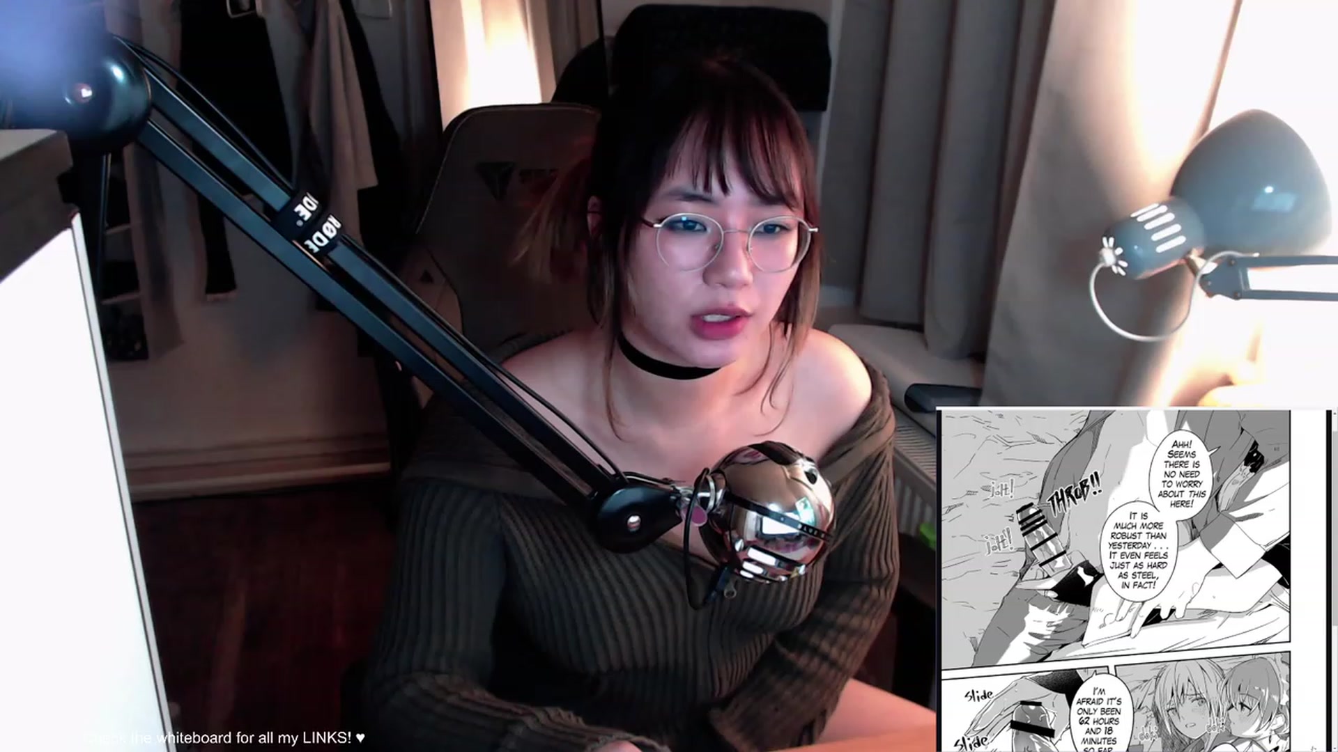 Gallery image thumbnail from Kuromin's myfreecams stream on, 08/03/2023, 20:25 image 6 of 20