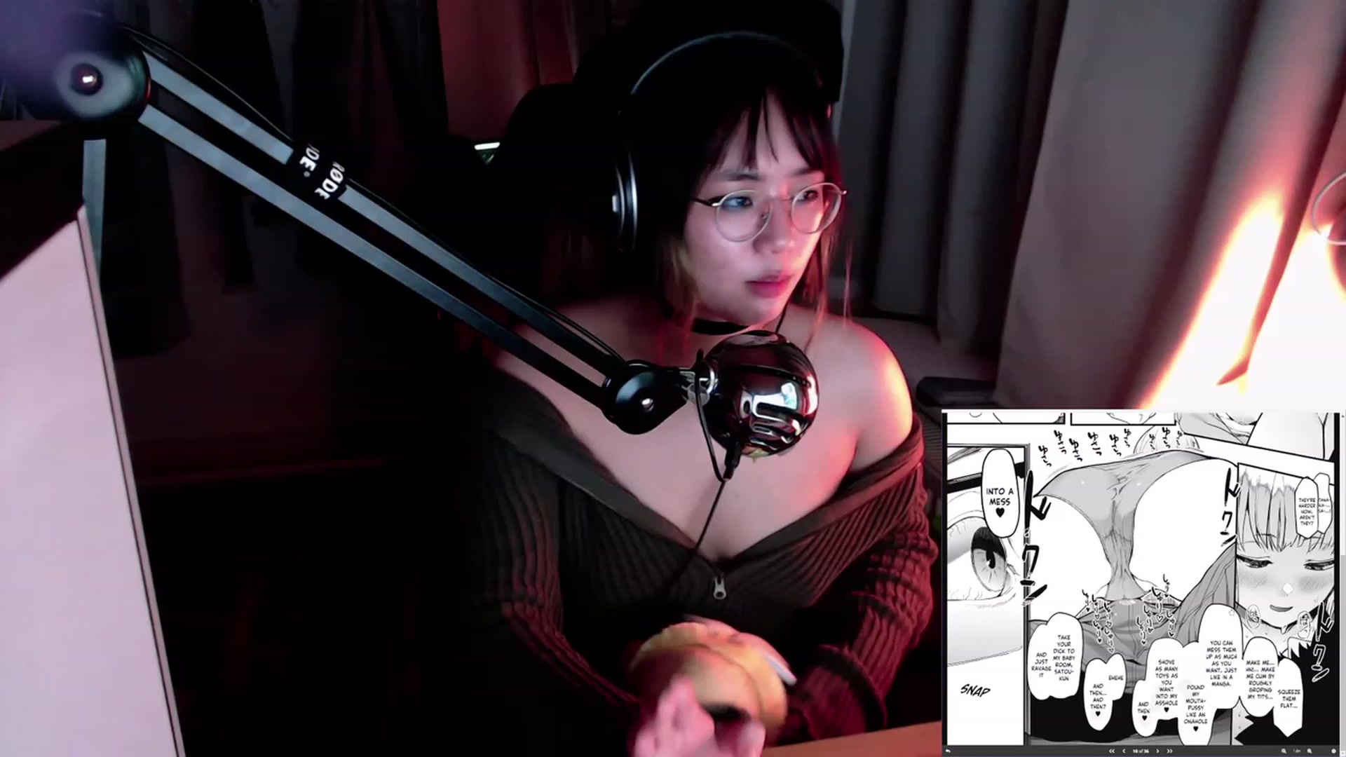 Gallery image thumbnail from Kuromin's myfreecams stream on, 08/04/2023, 01:00 image 2 of 20
