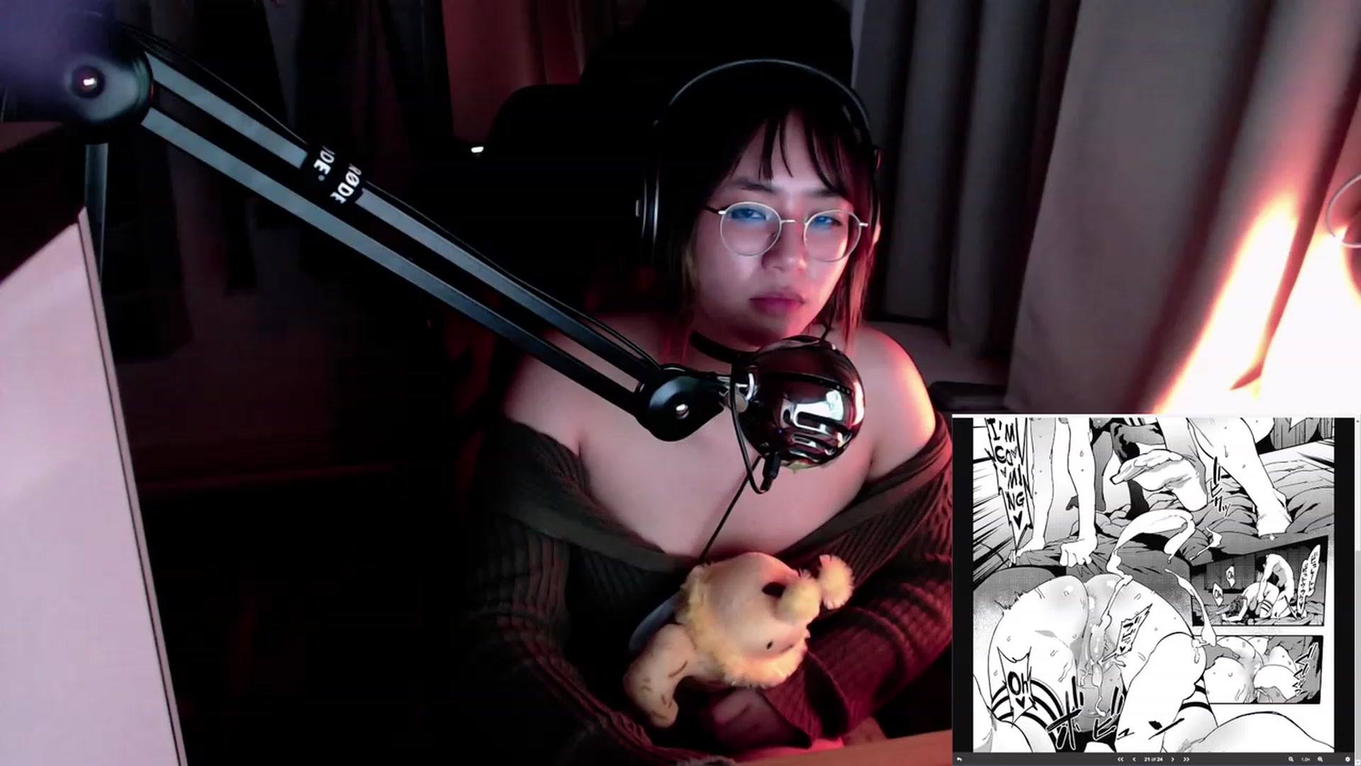 Gallery image thumbnail from Kuromin's myfreecams stream on, 08/04/2023, 01:00 image 20 of 20