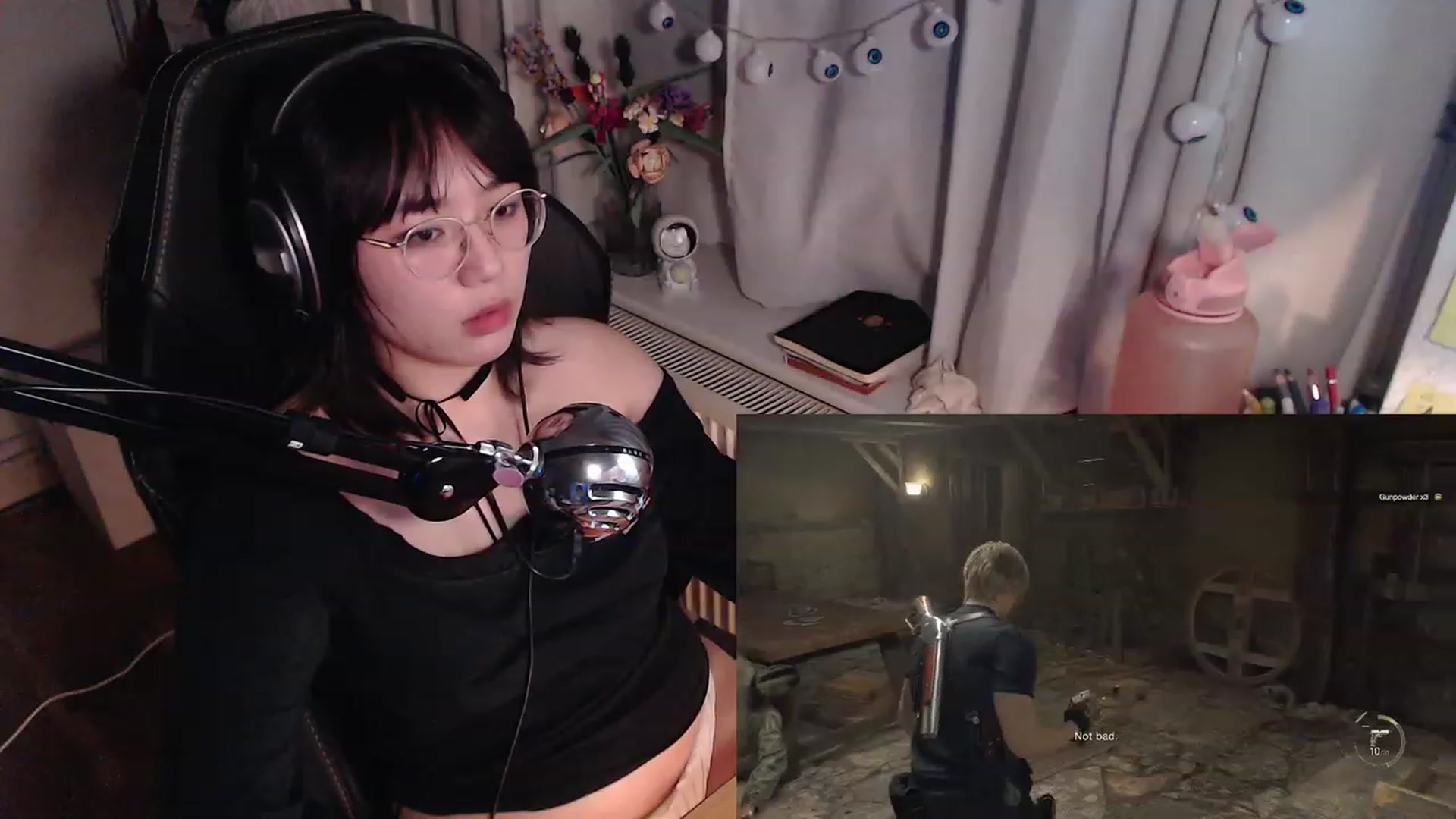 Gallery image thumbnail from Kuromin's myfreecams stream on, 10/23/2023, 03:39 image 4 of 20