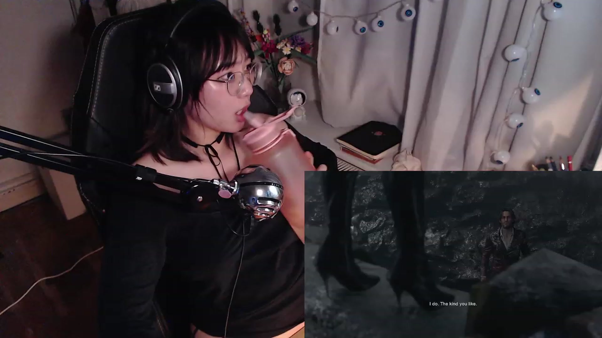 Gallery image thumbnail from Kuromin's myfreecams stream on, 10/23/2023, 03:39 image 9 of 20