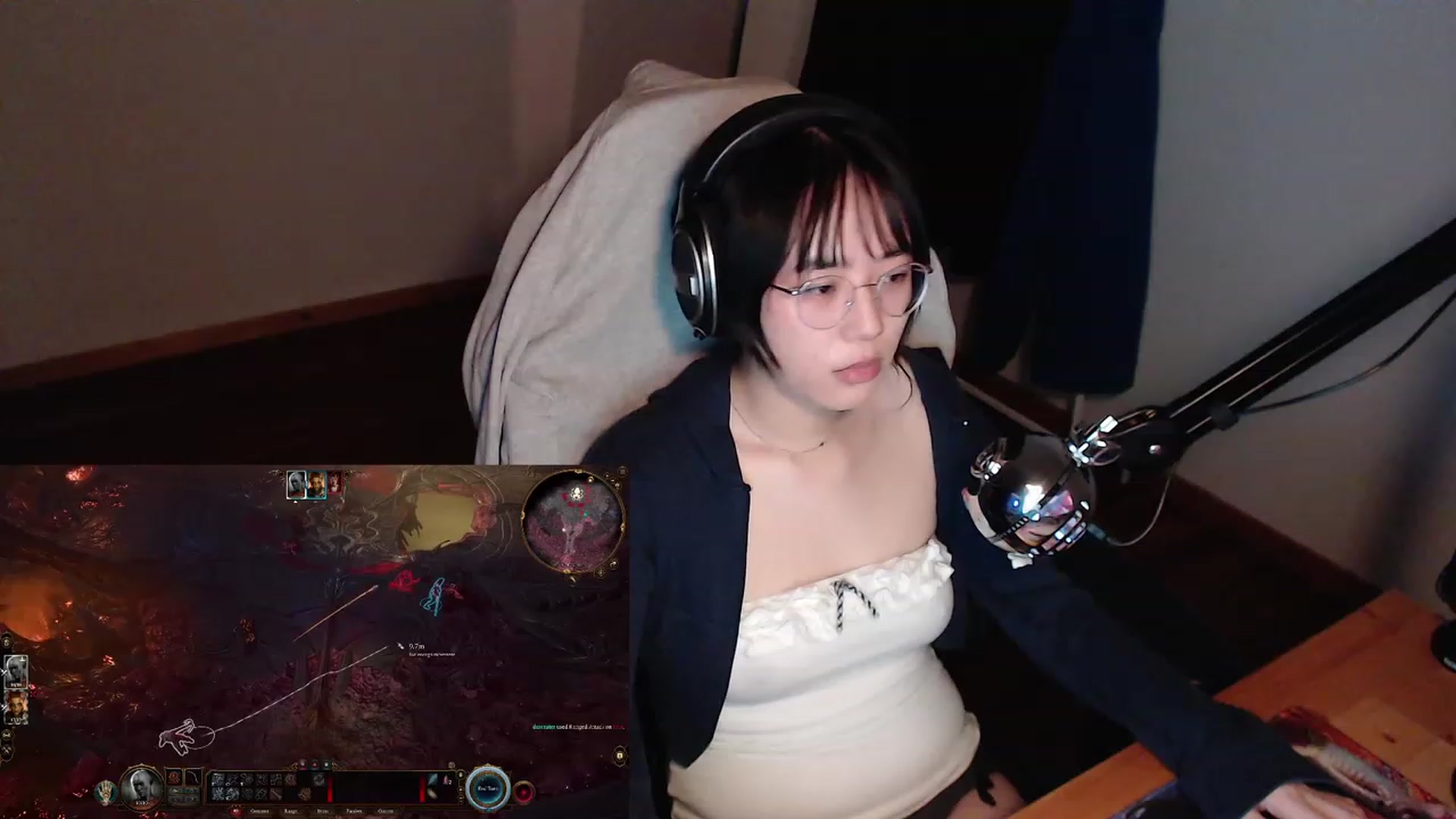 Gallery image thumbnail from Kuromin's myfreecams stream on, 01/17/2024, 17:35 image 8 of 20