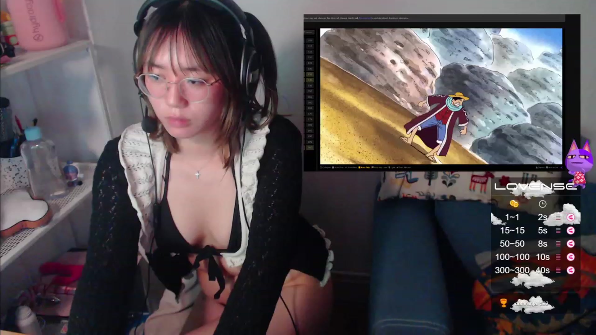 Gallery image thumbnail from Kurominee's myfreecams stream on, 02/19/2023, 01:30 image 10 of 20