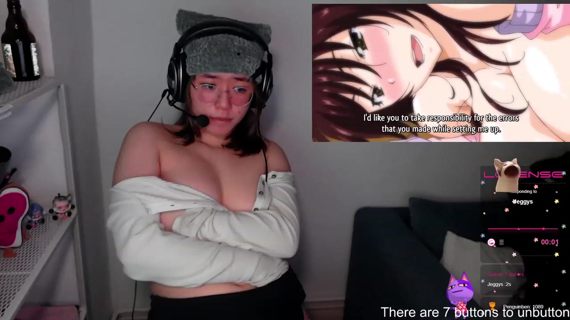 Gallery image thumbnail from Kurominee's myfreecams stream on, 03/07/2023, 07:15 image 9 of 20