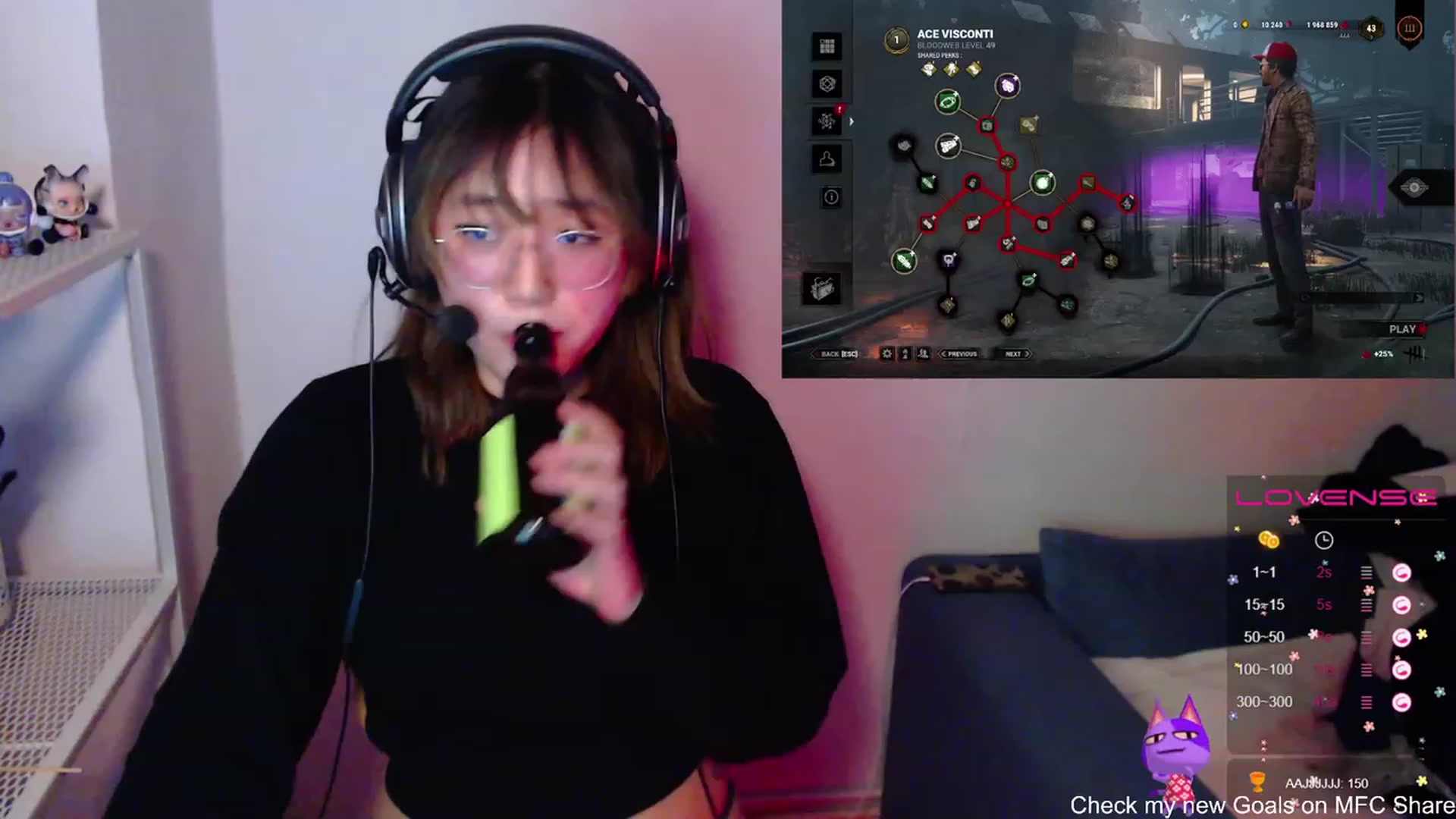 Gallery image thumbnail from Kurominee's myfreecams stream on, 03/09/2023, 02:02 image 10 of 20