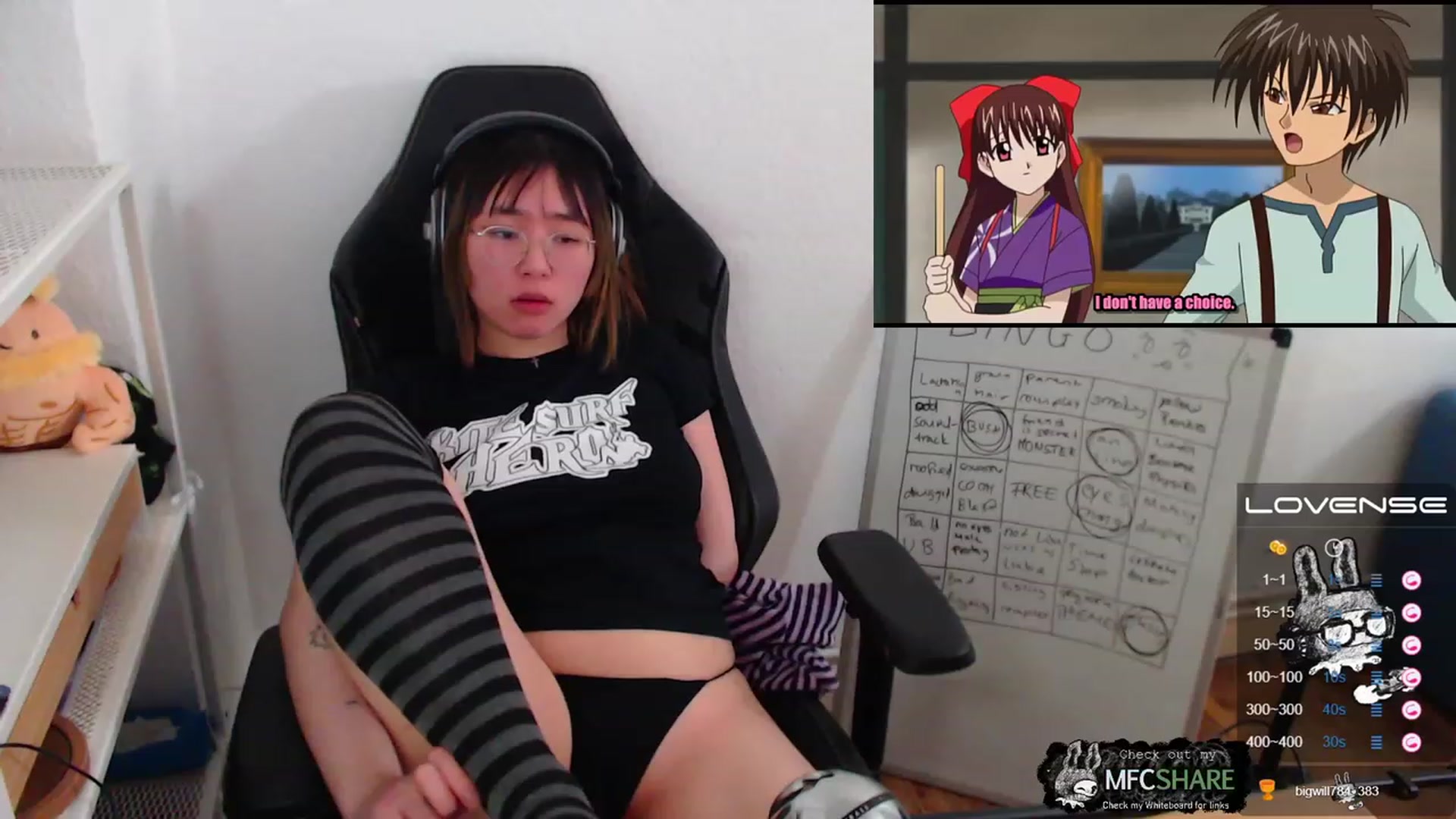 Gallery image thumbnail from Kurominee's myfreecams stream on, 04/30/2023, 14:38 image 18 of 20