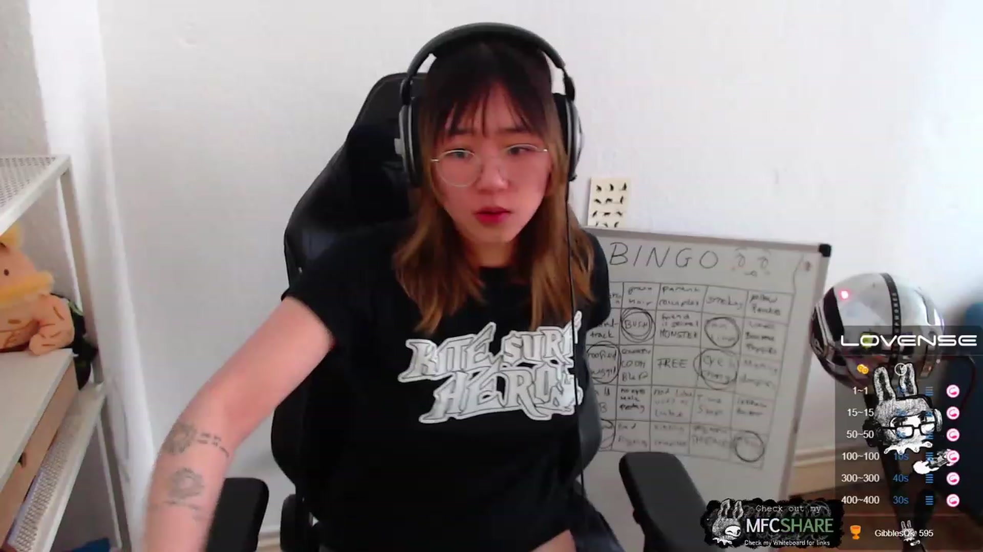 Gallery image thumbnail from Kurominee's myfreecams stream on, 05/02/2023, 07:43 image 8 of 20