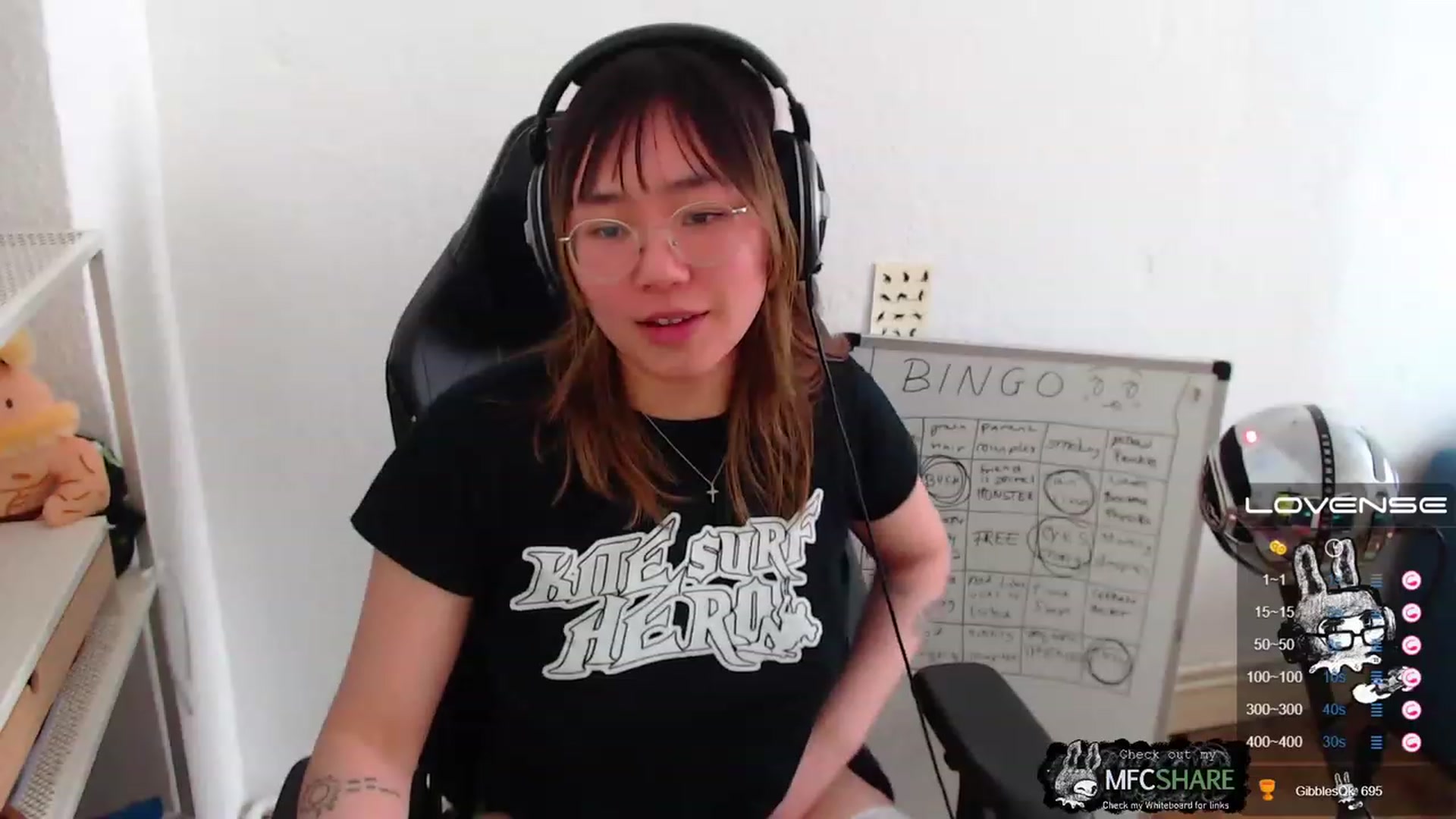 Gallery image thumbnail from Kurominee's myfreecams stream on, 05/02/2023, 07:43 image 20 of 20