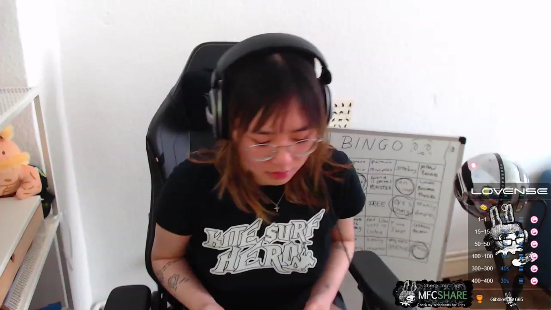 Gallery image thumbnail from Kurominee's myfreecams stream on, 05/02/2023, 07:43 image 18 of 20