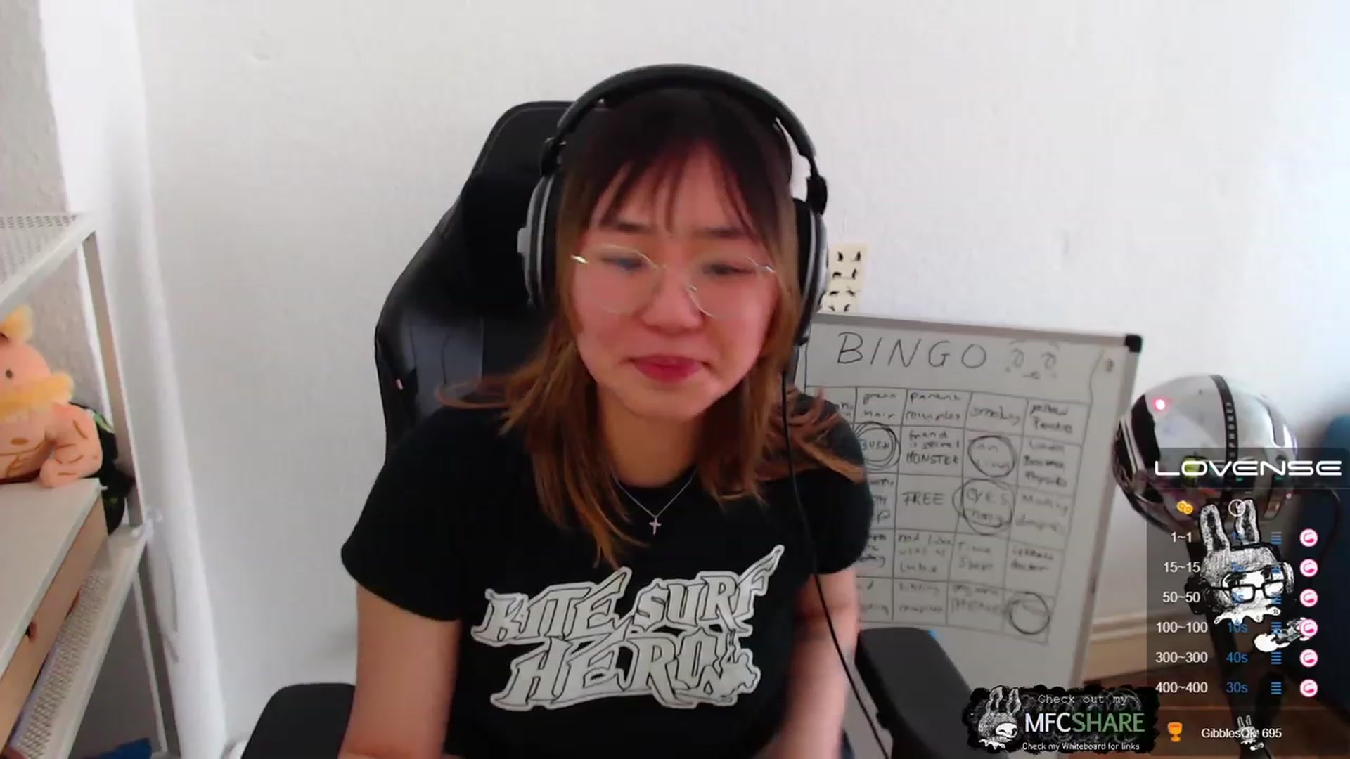 Gallery image thumbnail from Kurominee's myfreecams stream on, 05/02/2023, 07:43 image 17 of 20