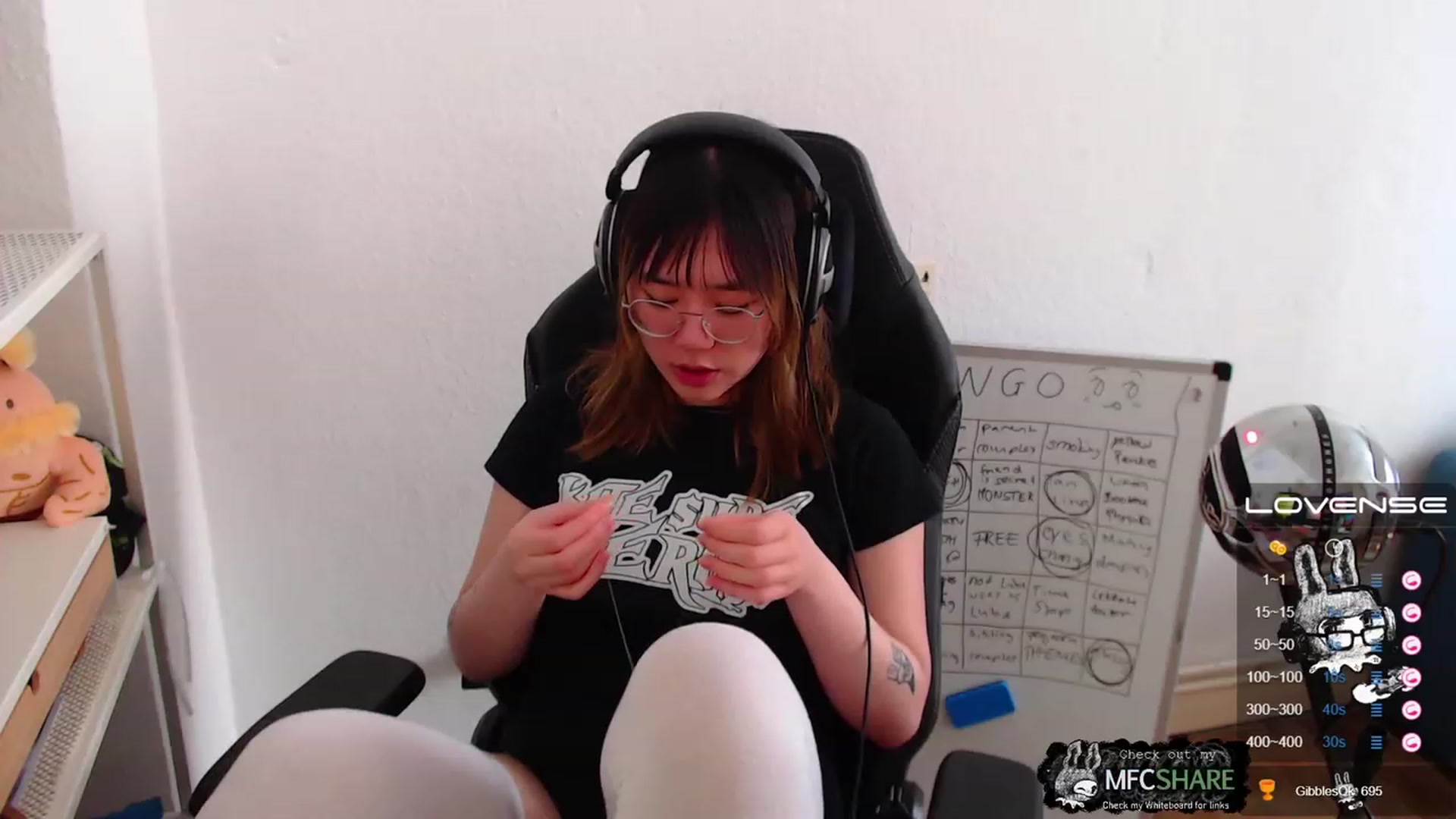 Gallery image thumbnail from Kurominee's myfreecams stream on, 05/02/2023, 07:43 image 9 of 20
