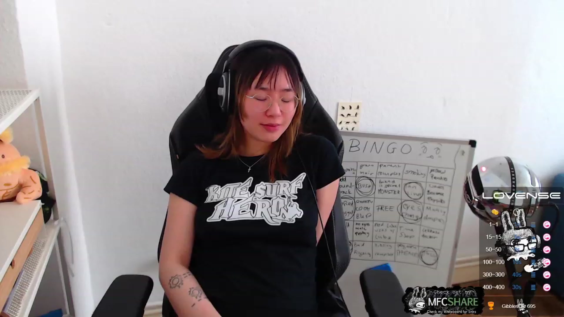 Gallery image thumbnail from Kurominee's myfreecams stream on, 05/02/2023, 08:13 image 4 of 20