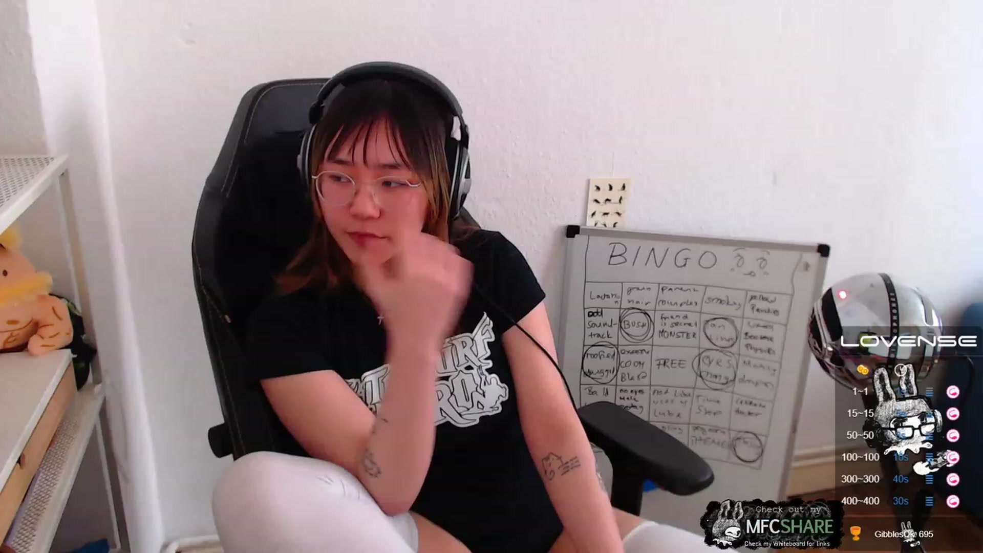 Gallery image thumbnail from Kurominee's myfreecams stream on, 05/02/2023, 08:13 image 2 of 20
