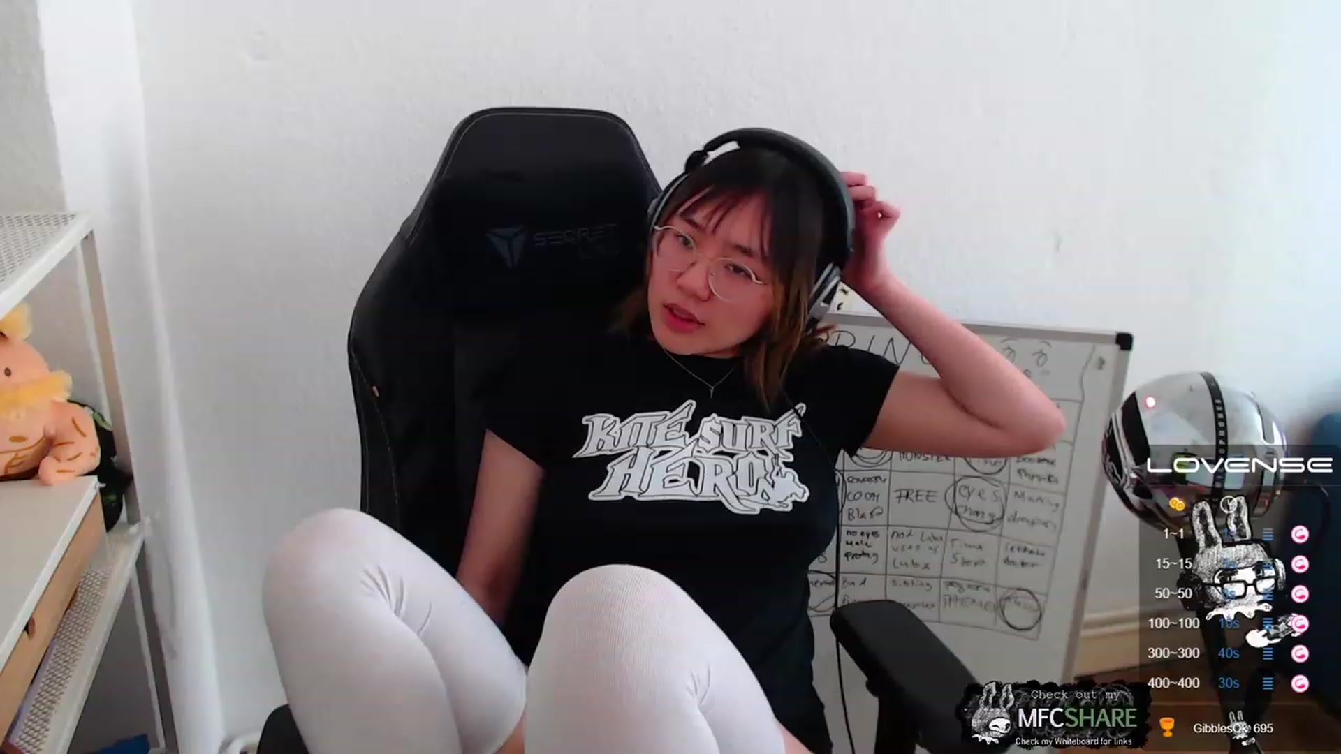 Gallery image thumbnail from Kurominee's myfreecams stream on, 05/02/2023, 08:13 image 8 of 20