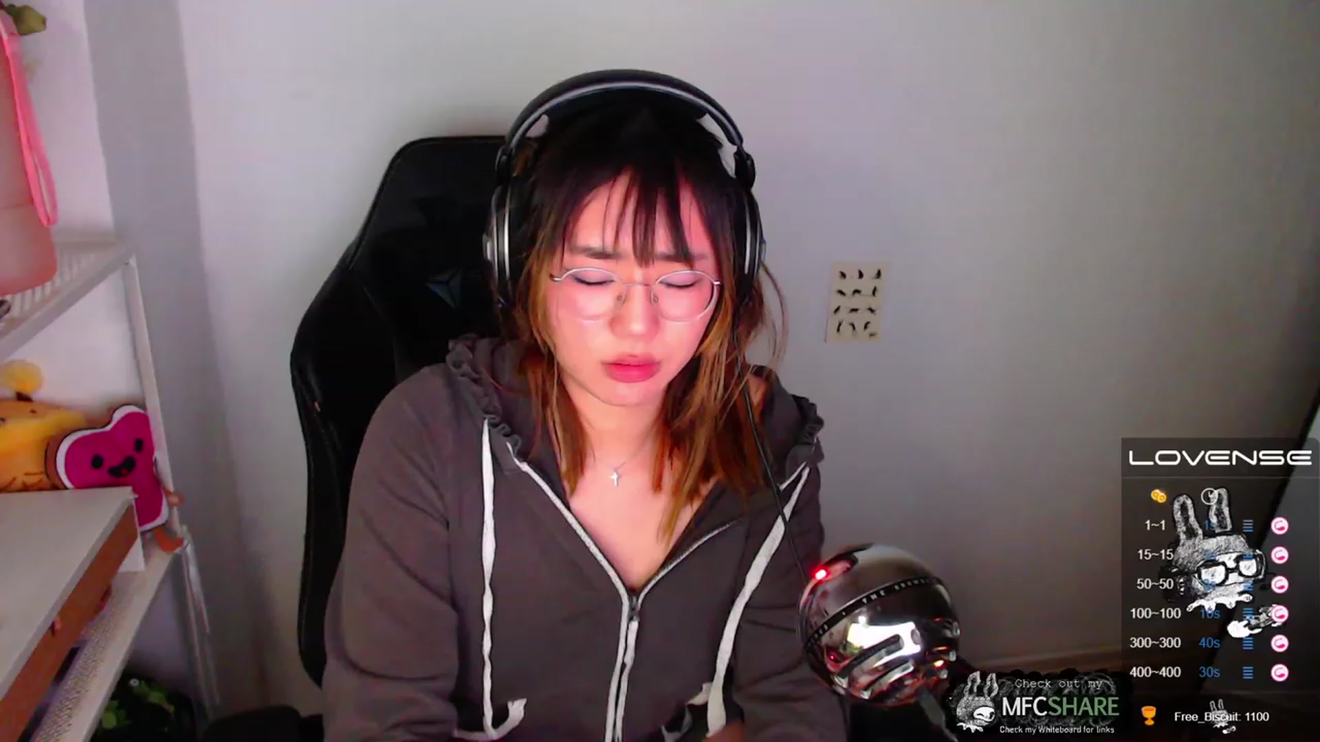 Gallery image thumbnail from Kurominee's myfreecams stream on, 05/06/2023, 02:20 image 17 of 20