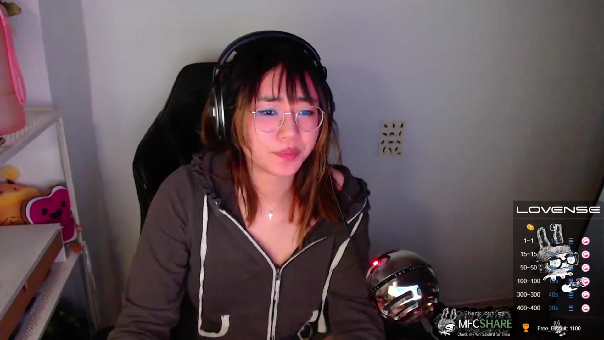 Gallery image thumbnail from Kurominee's myfreecams stream on, 05/06/2023, 02:20 image 16 of 20