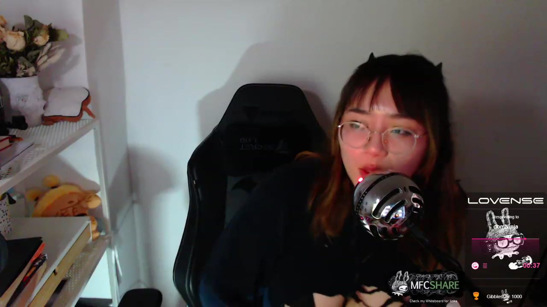 Gallery image thumbnail from Kurominee's myfreecams stream on, 05/21/2023, 16:37 image 9 of 20