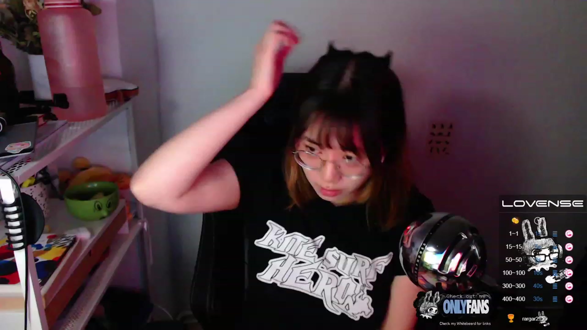 Gallery image thumbnail from Kurominee's myfreecams stream on, 05/23/2023, 08:43 image 16 of 20
