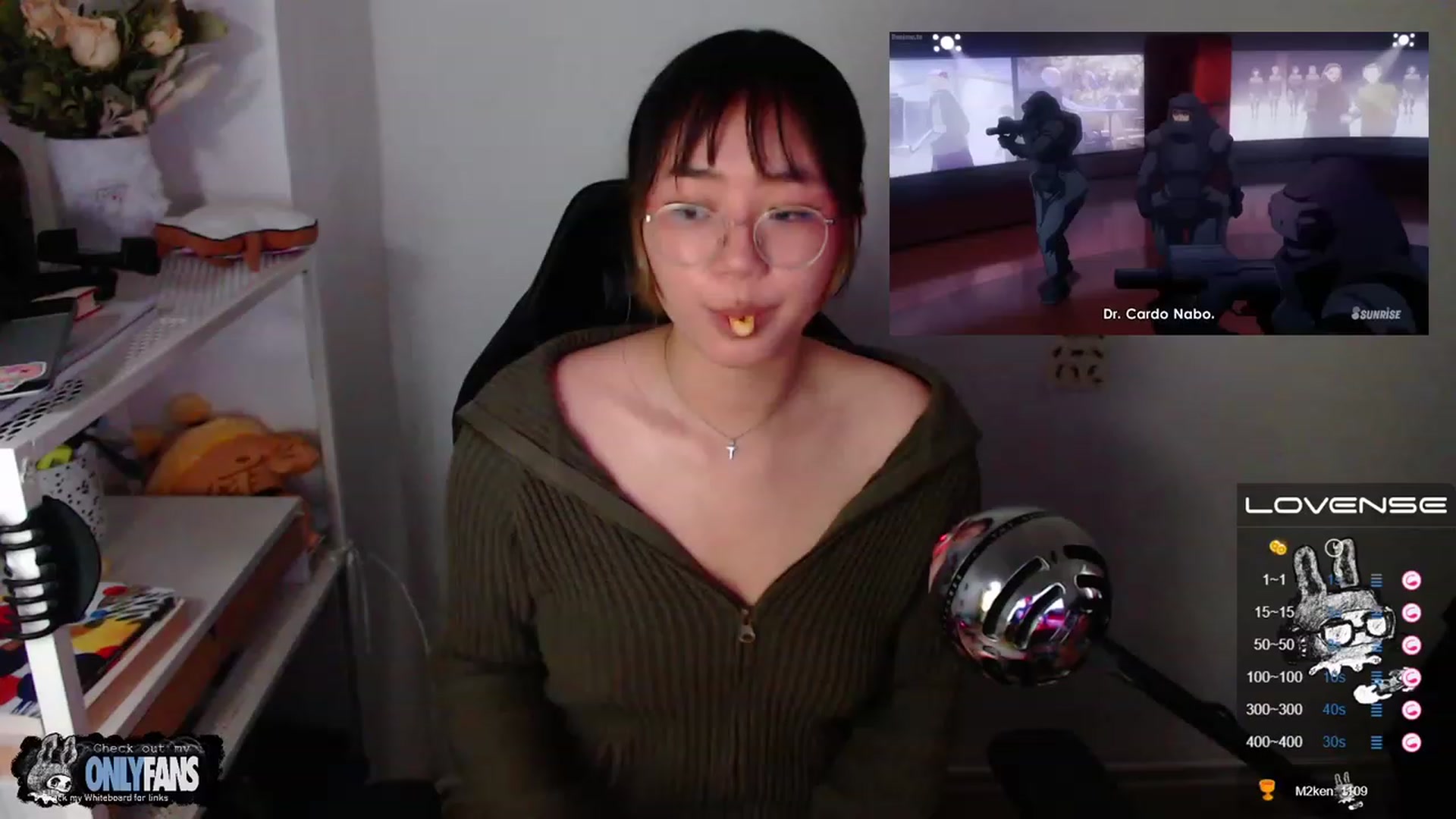 Gallery image thumbnail from Kurominee's myfreecams stream on, 05/24/2023, 18:19 image 15 of 20