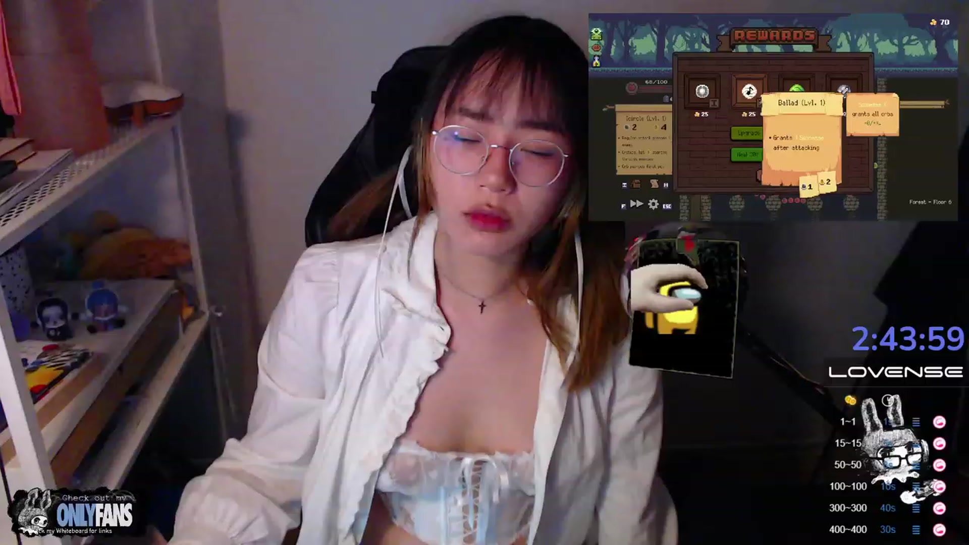 Gallery image thumbnail from Kurominee's myfreecams stream on, 05/31/2023, 03:47 image 1 of 20