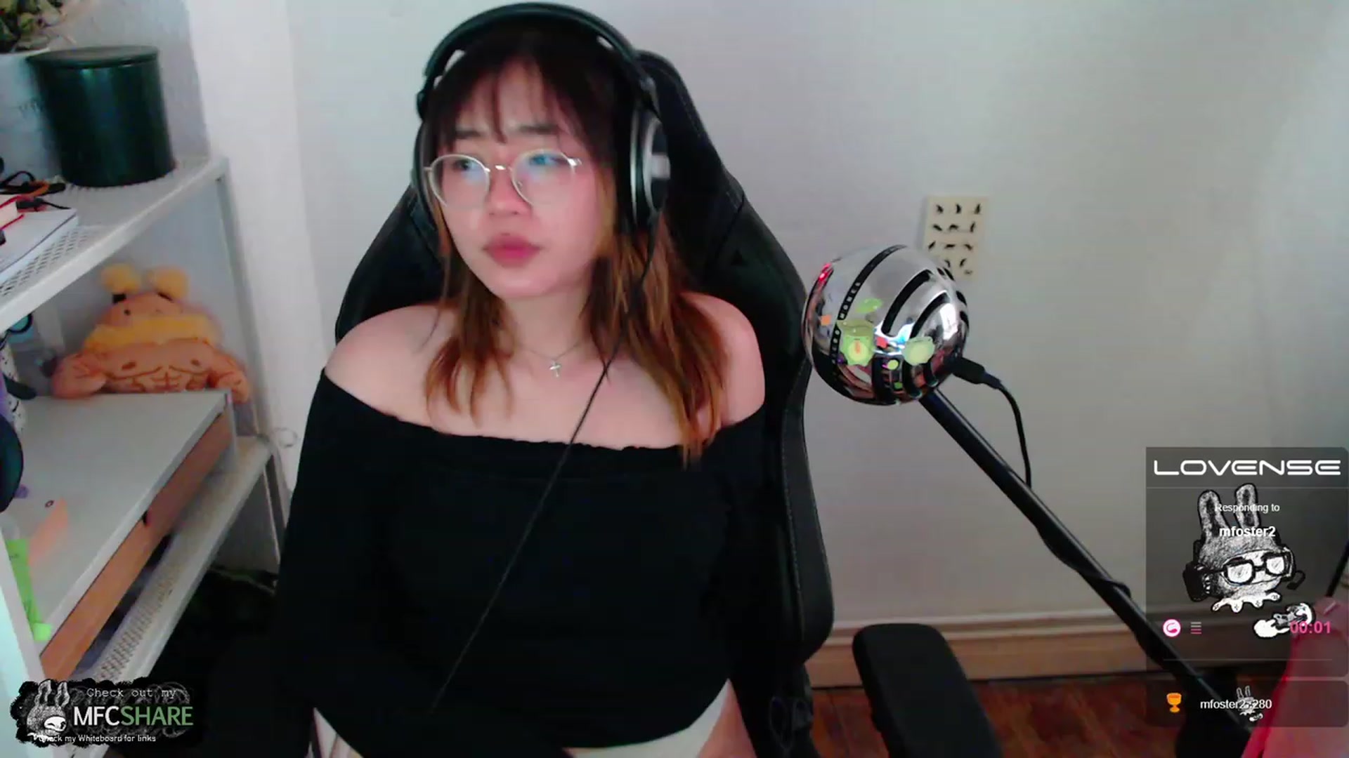 Gallery image thumbnail from Kurominee's myfreecams stream on, 06/06/2023, 16:34 image 3 of 20