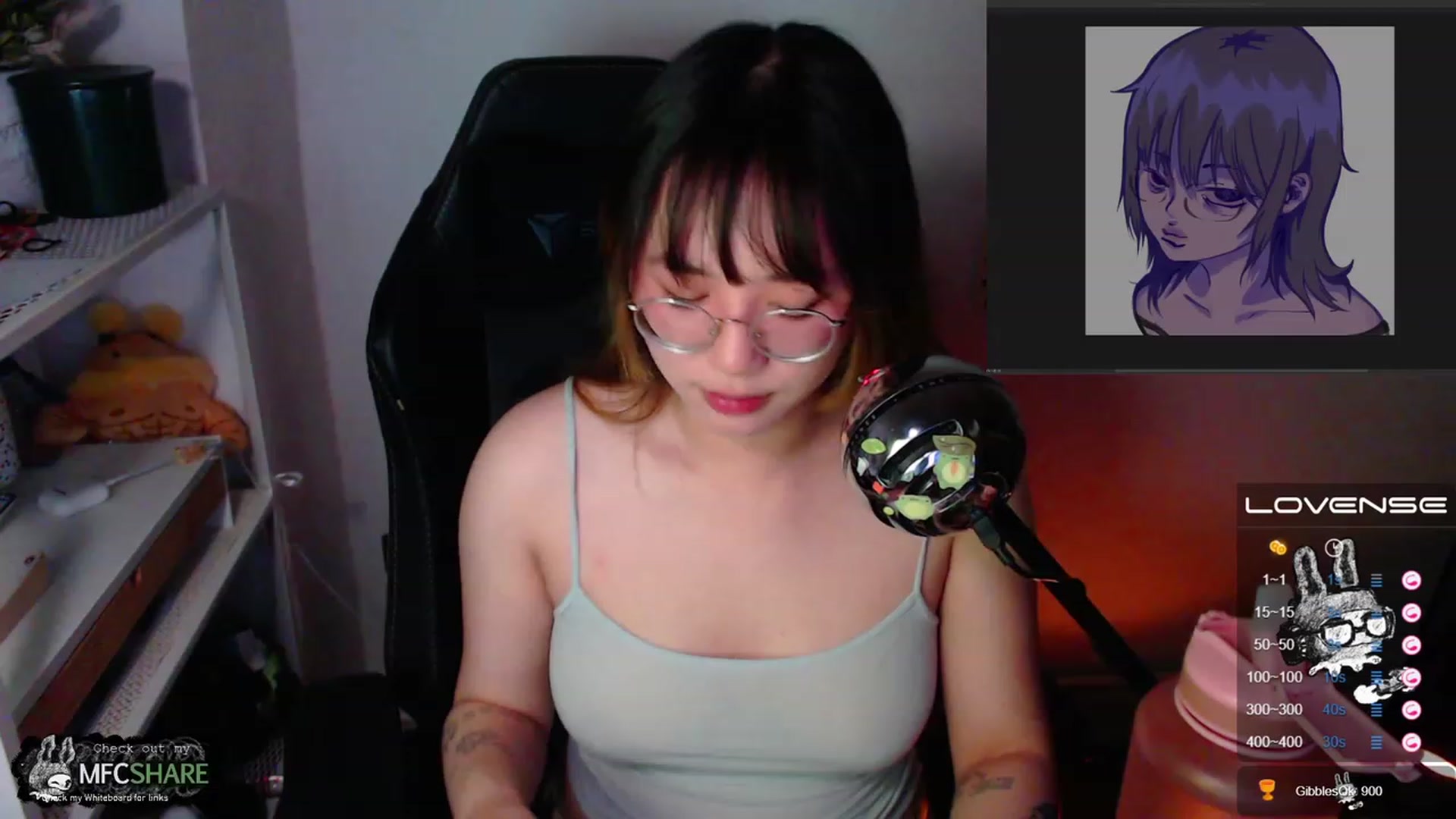 Gallery image thumbnail from Kurominee's myfreecams stream on, 06/11/2023, 21:49 image 17 of 20