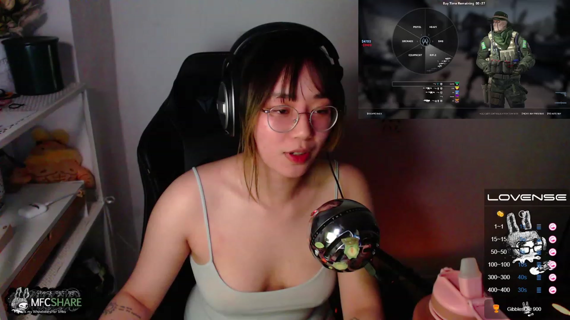 Gallery image thumbnail from Kurominee's myfreecams stream on, 06/12/2023, 02:49 image 1 of 20