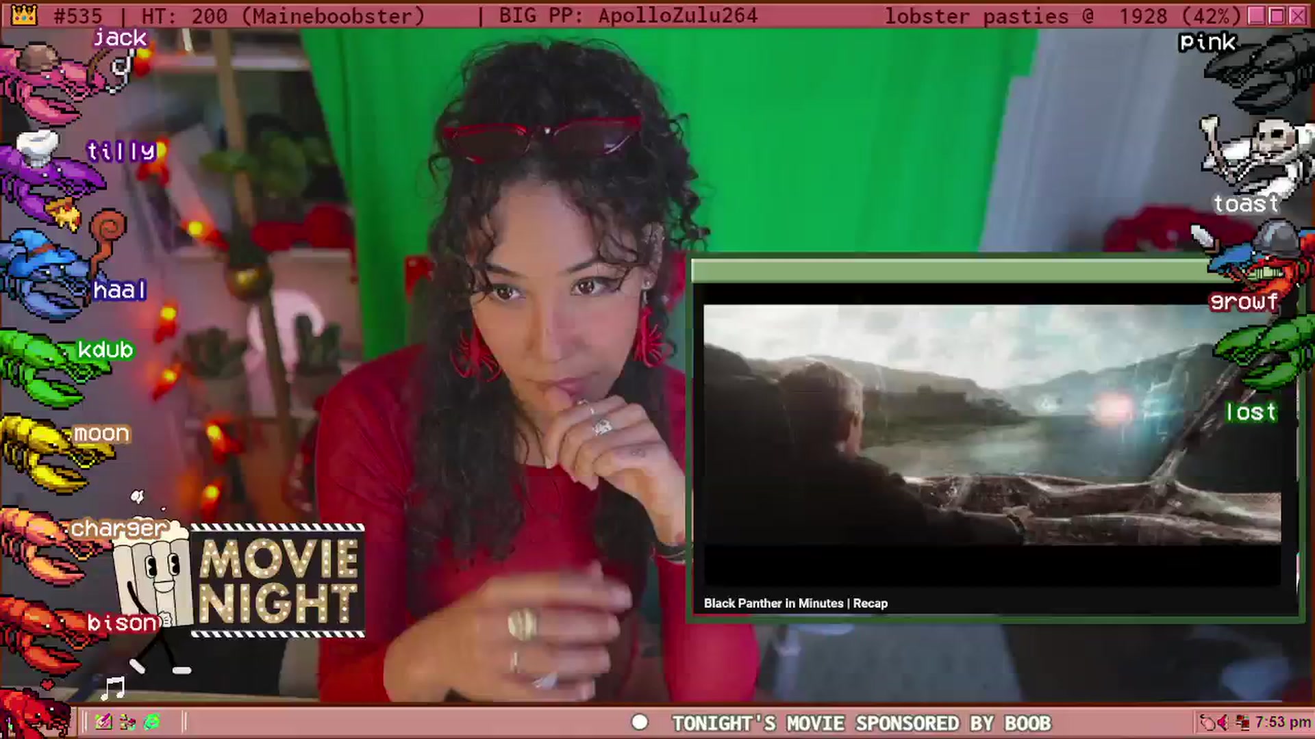 Gallery image thumbnail from LANGOSTA's myfreecams stream on, 06/16/2024, 24:01 image 17 of 20