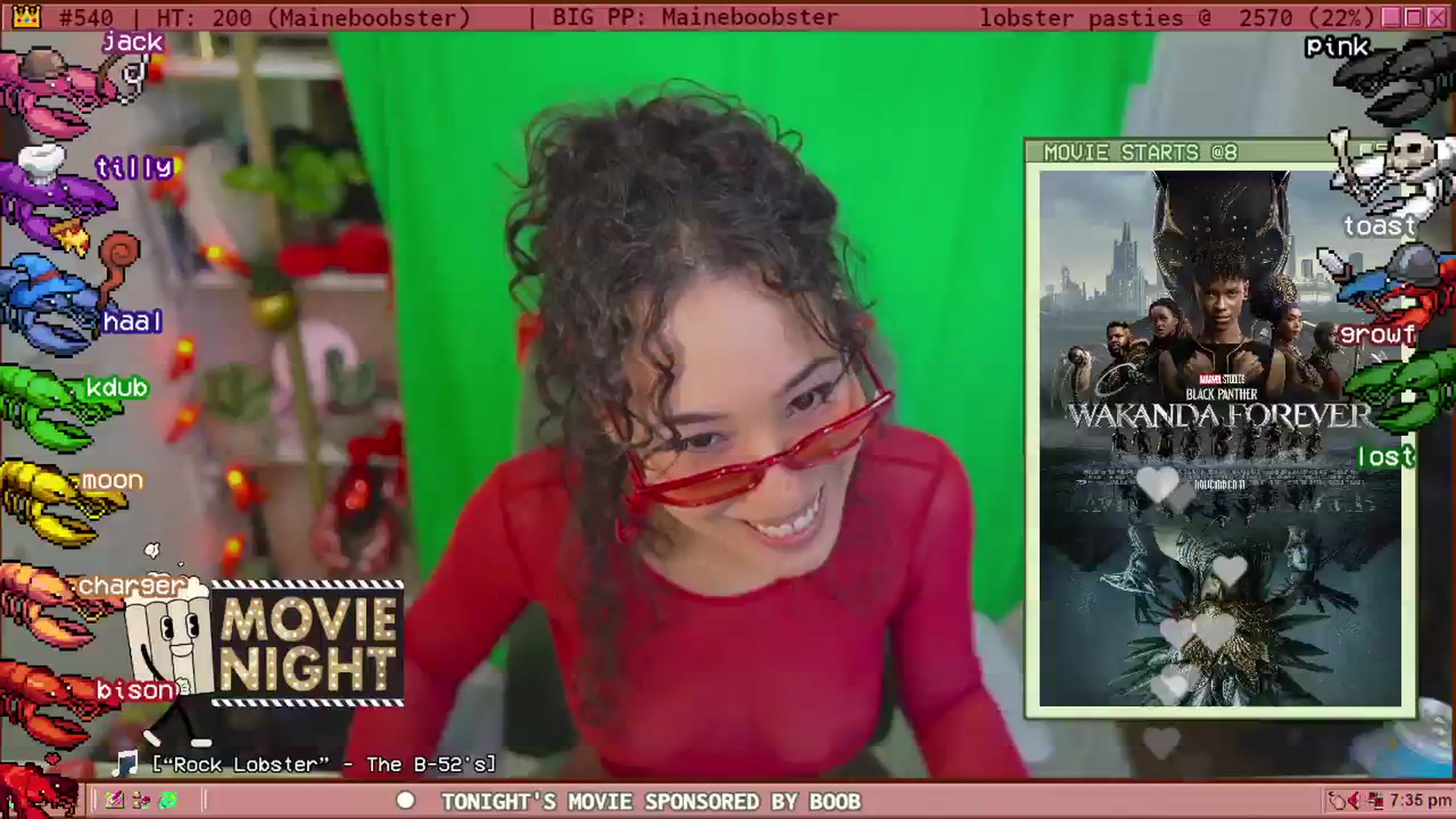 Gallery image thumbnail from LANGOSTA's myfreecams stream on, 06/16/2024, 24:01 image 8 of 20