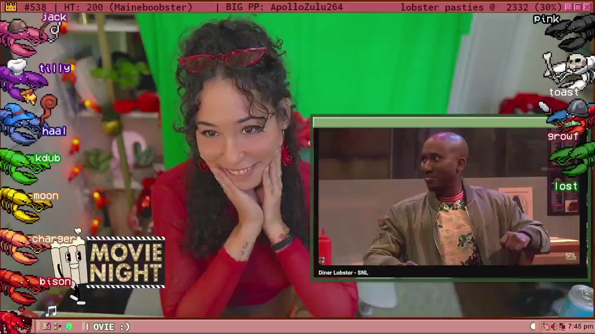 Gallery image thumbnail from LANGOSTA's myfreecams stream on, 06/16/2024, 24:01 image 13 of 20