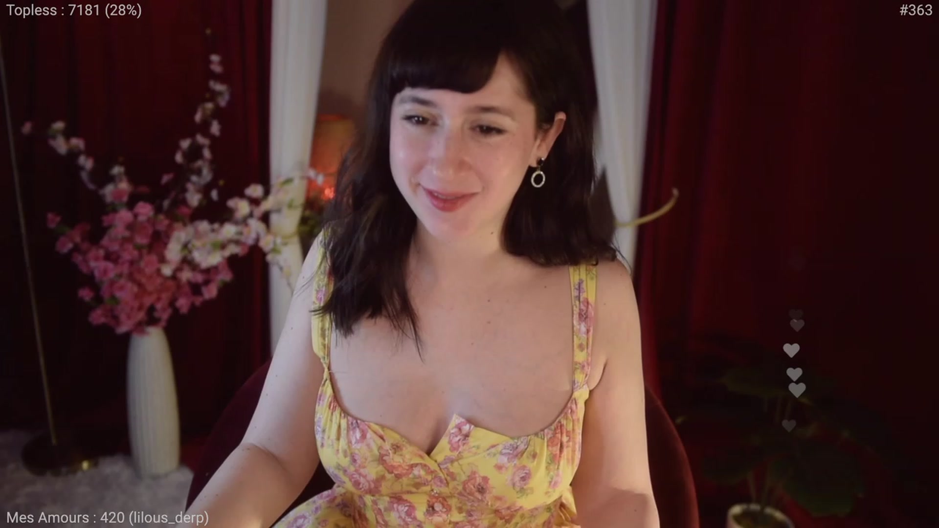 Gallery image thumbnail from LaDame's myfreecams stream on, 09/07/2023, 07:49 image 9 of 20