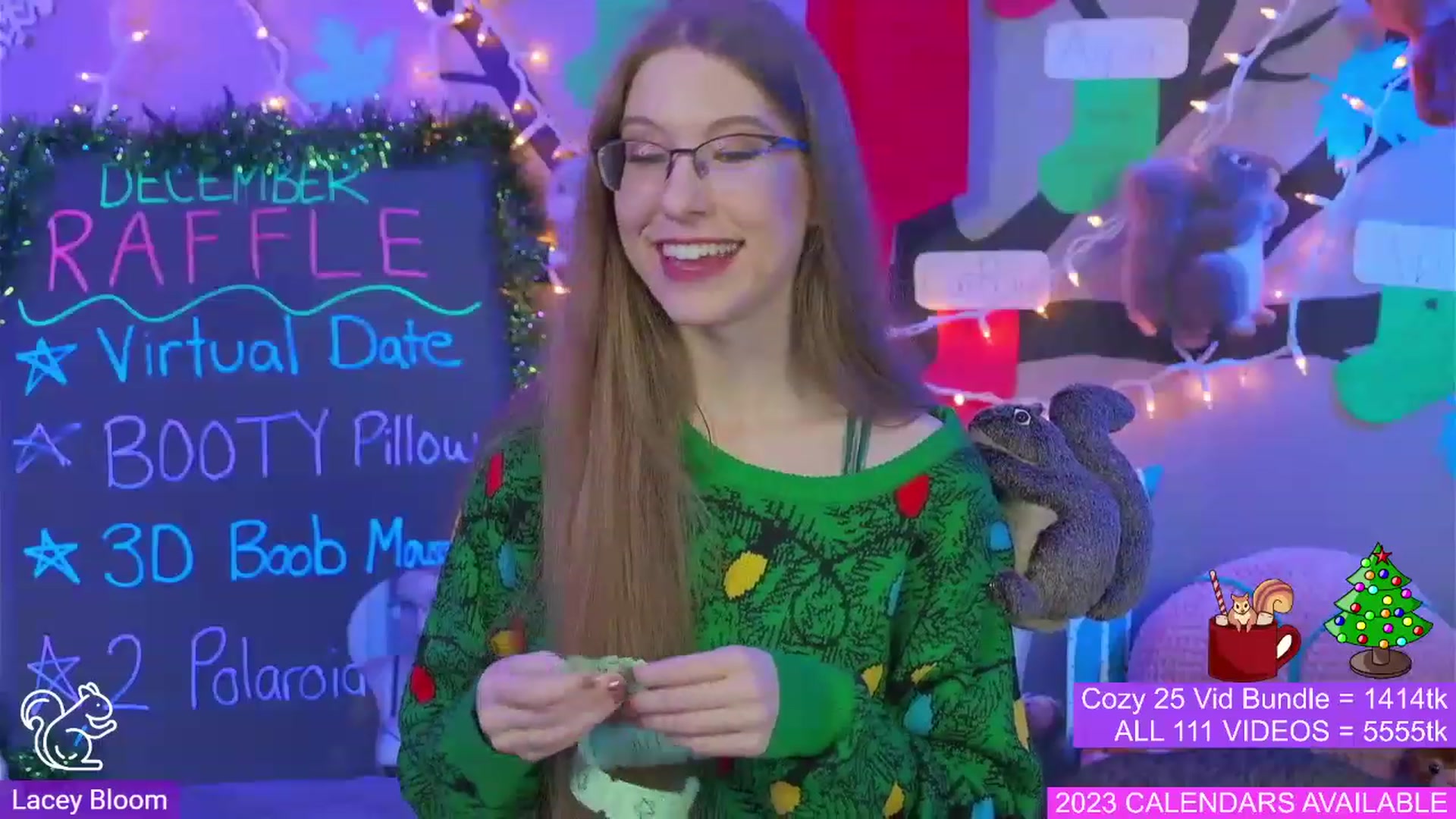 Gallery image thumbnail from LaceyBloom's myfreecams stream on, 12/24/2022, 21:11 image 7 of 20