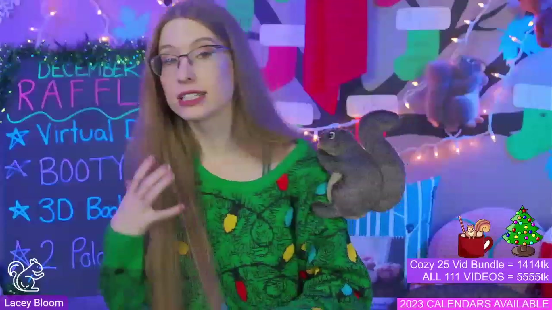 Gallery image thumbnail from LaceyBloom's myfreecams stream on, 12/24/2022, 21:11 image 8 of 20